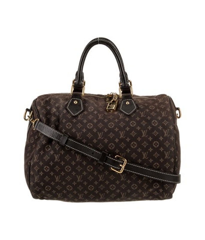 Louis Vuitton Vuitton Monogram Mini Lin Speedy Bandouliere 30