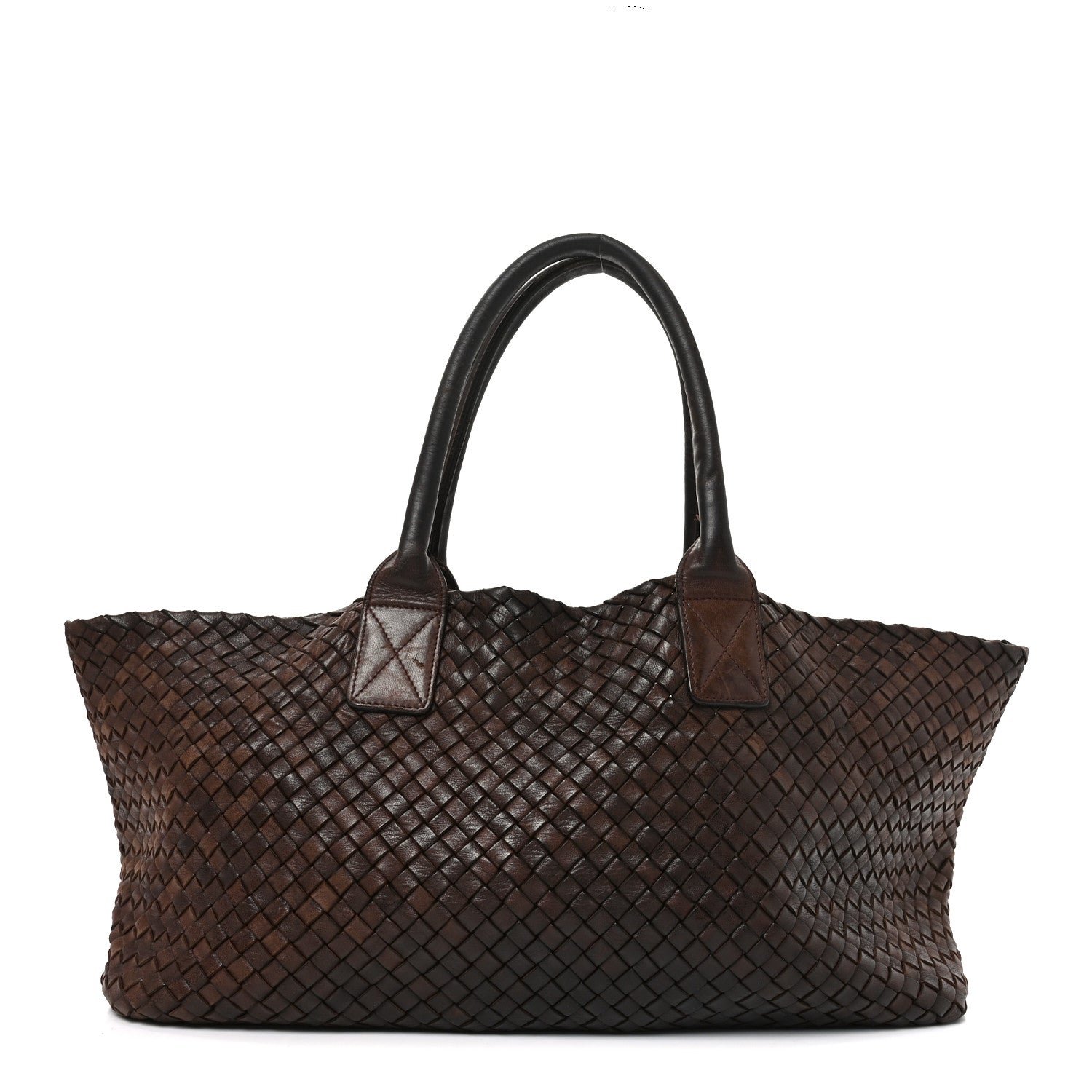 Bottega Veneta Bottega Veneta Nappa Intrecciato Medium Cabat Ebano