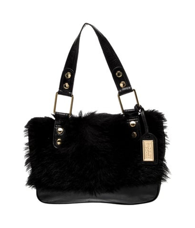 Badgley Mischka Mischka Leather Shoulder Bag