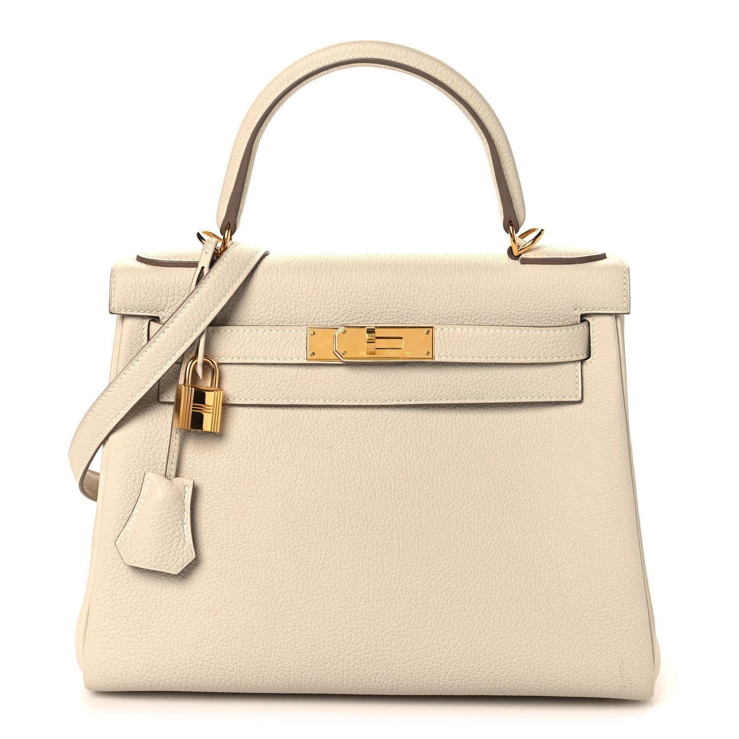 Hermes Togo Kelly Retourne 28 Craie