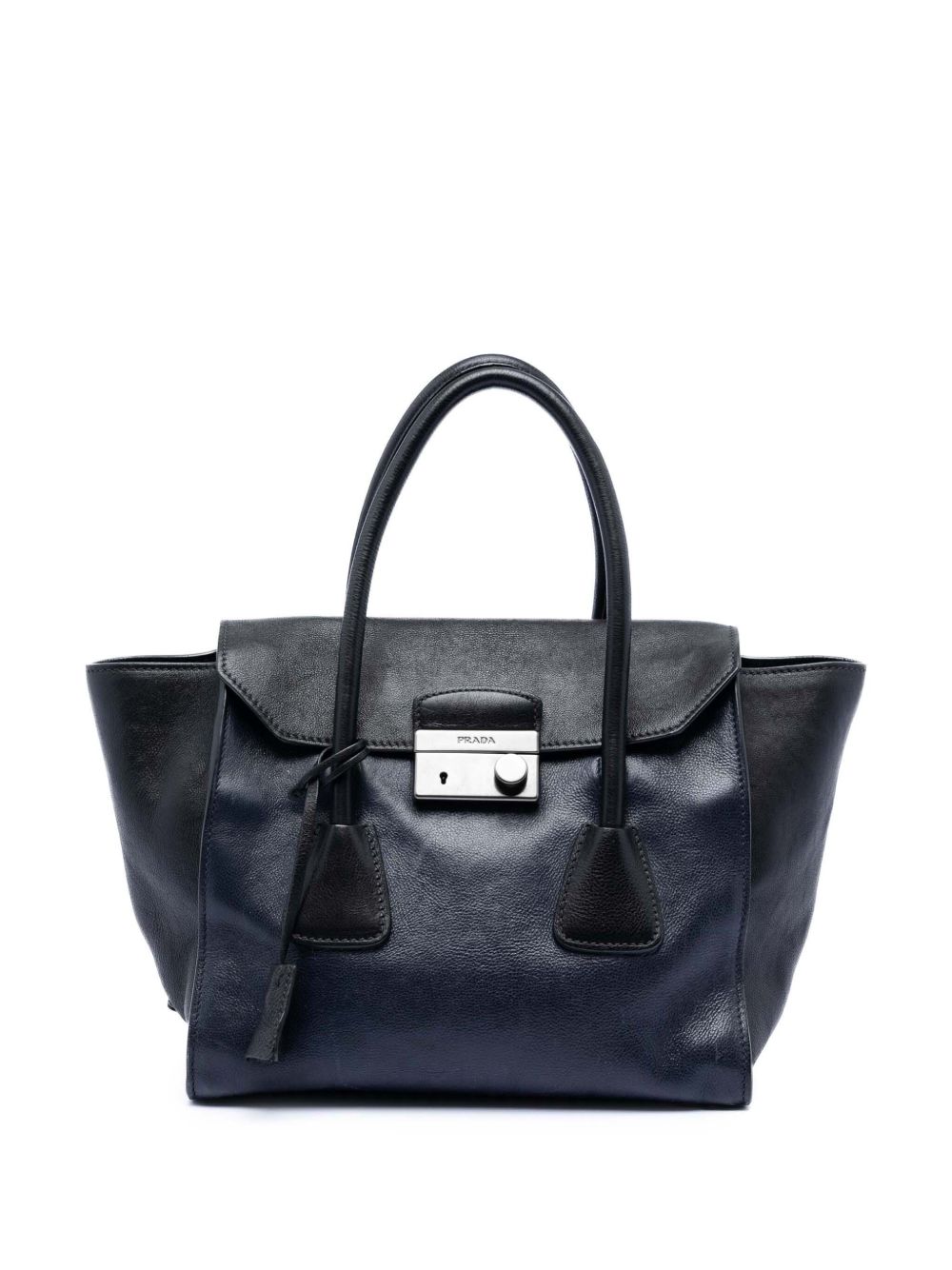 2000-2025 Bicolor Glace Calf Sound Lock satchel