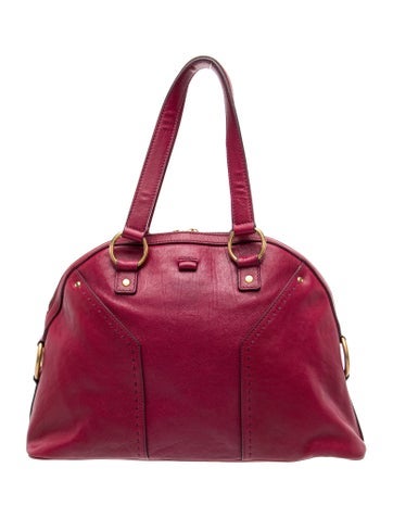 Leather Top Handle Bag