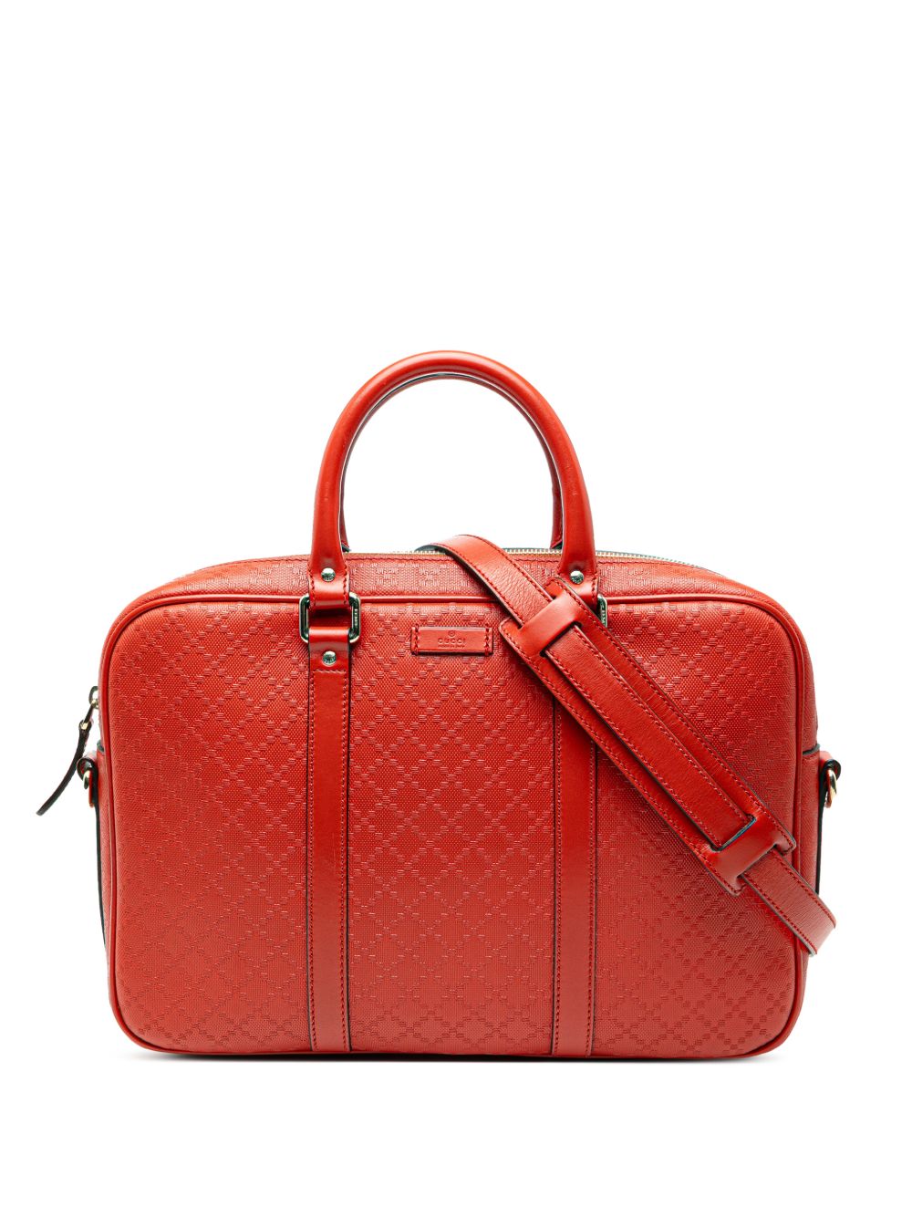 2016-2025 Medium Diamante Bright Leather business bag
