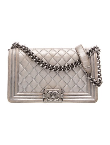 Medium Quilted Boy Bag