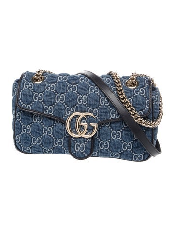GG Canvas Marmont Small