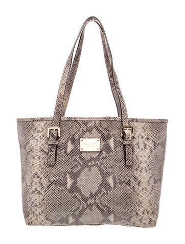 Snakeskin Tote