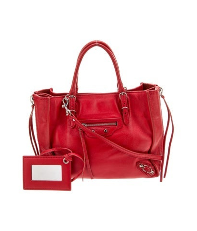 Balenciaga Leather Papier A4 Mini