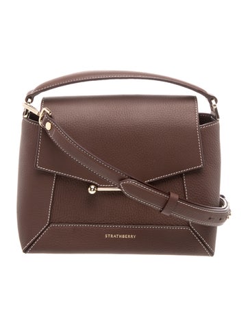 Leather Top Handle Bag