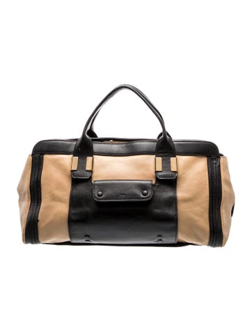 Leather Top Handle Bag