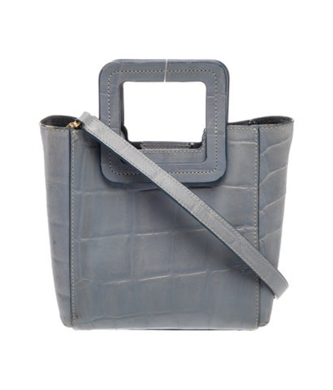 Staud Leather Top Handle Bag