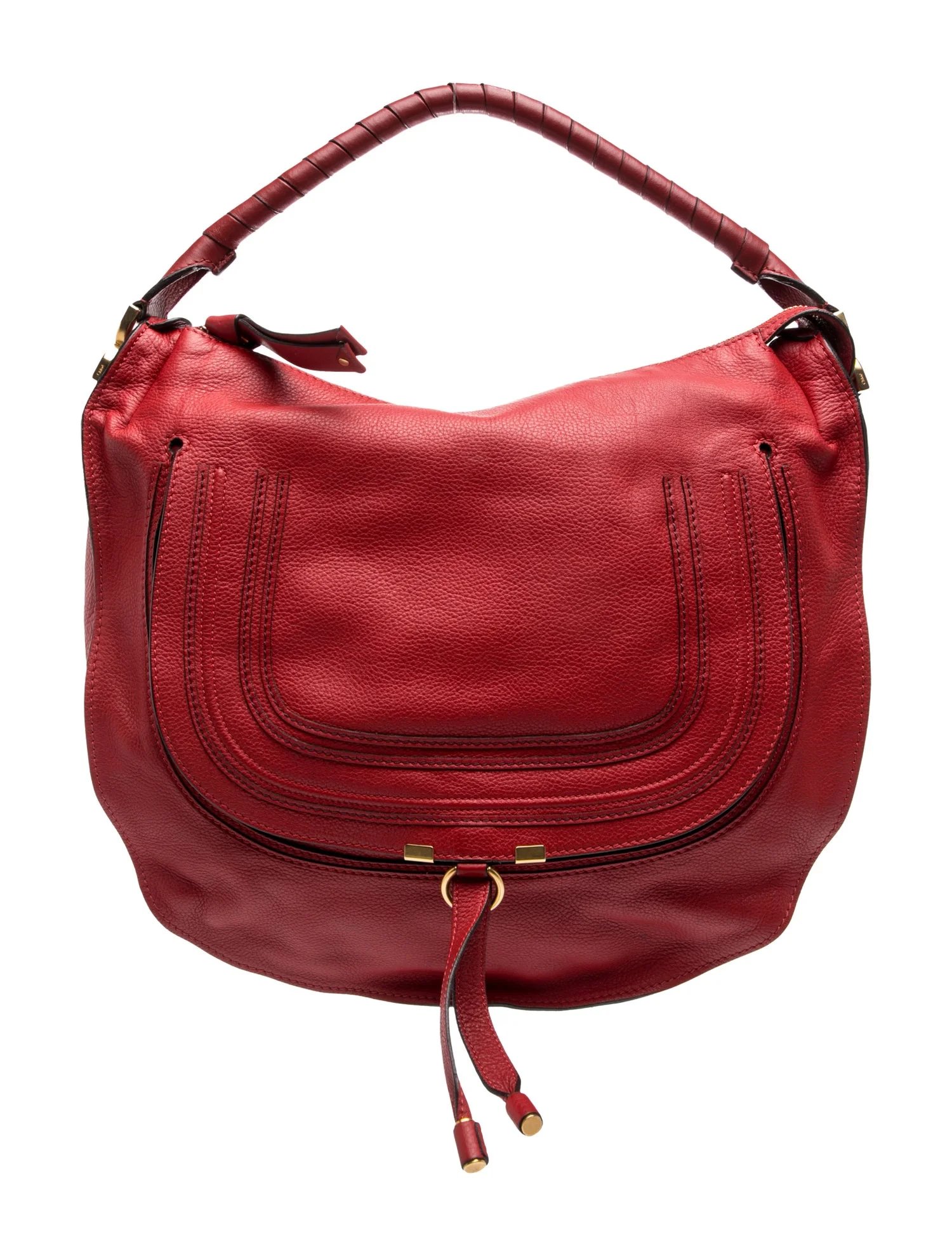 Leather Top Handle Bag