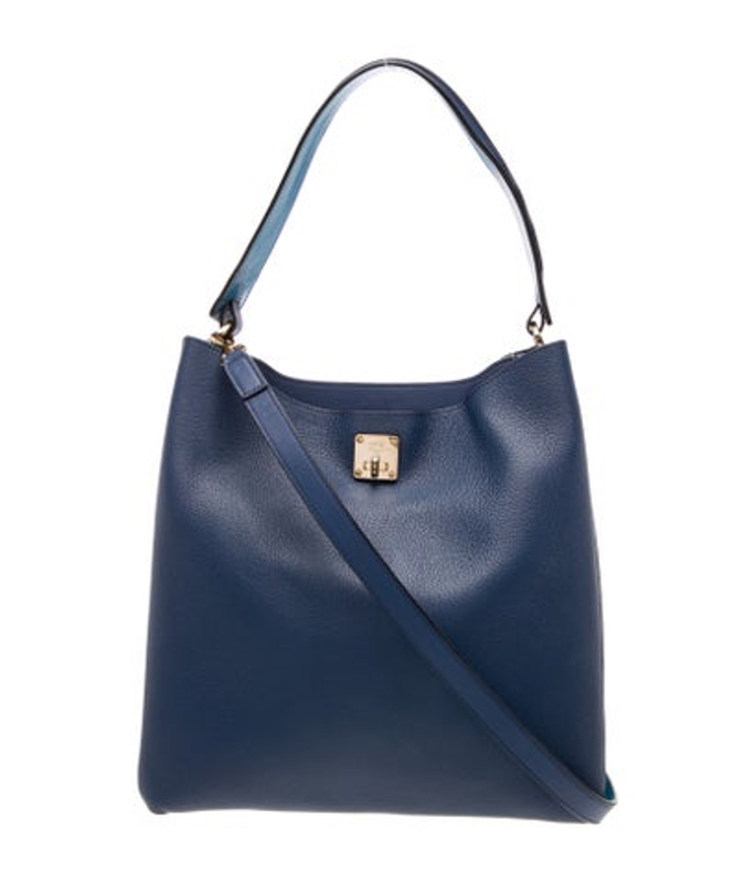 MCM Leather Shoulder Bag