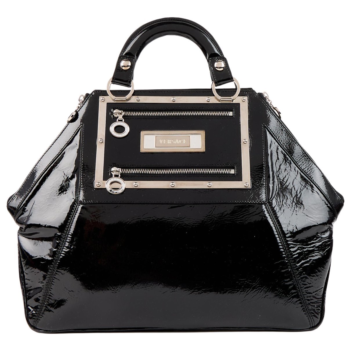 Leather tote