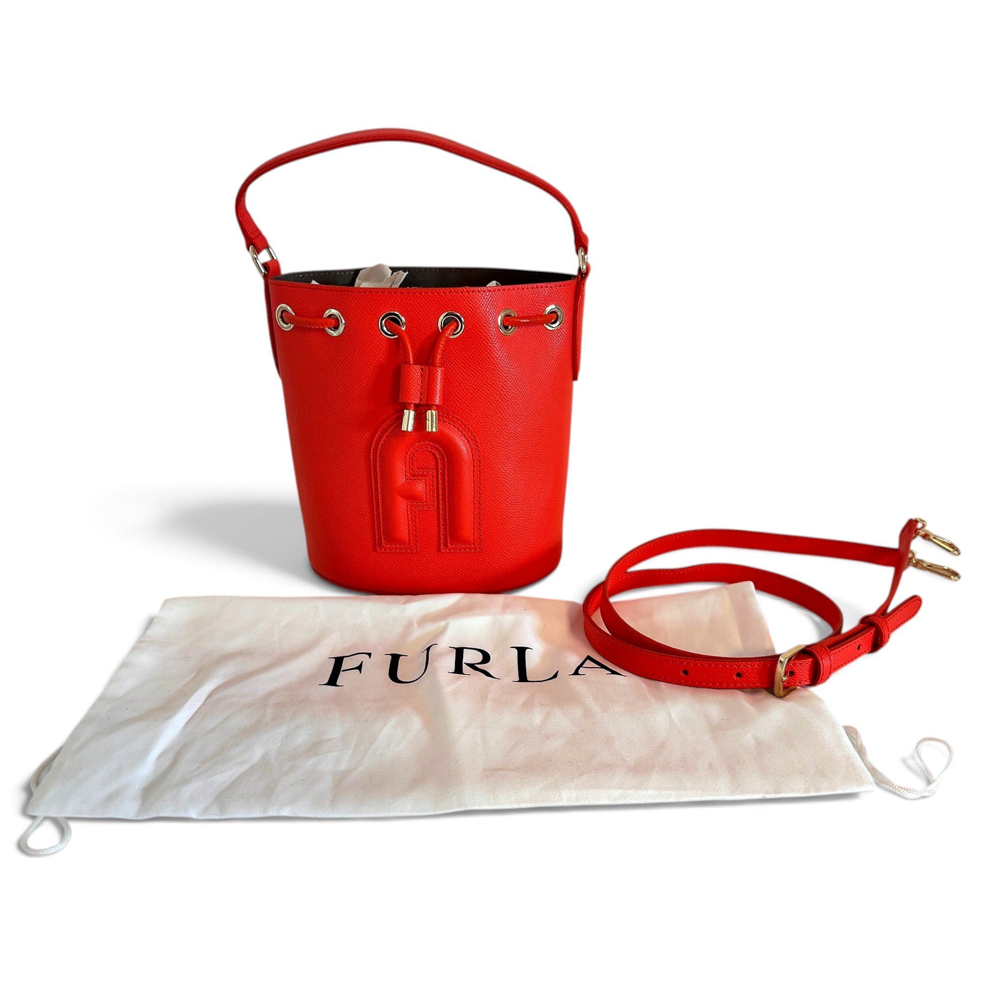 Leather crossbody bag