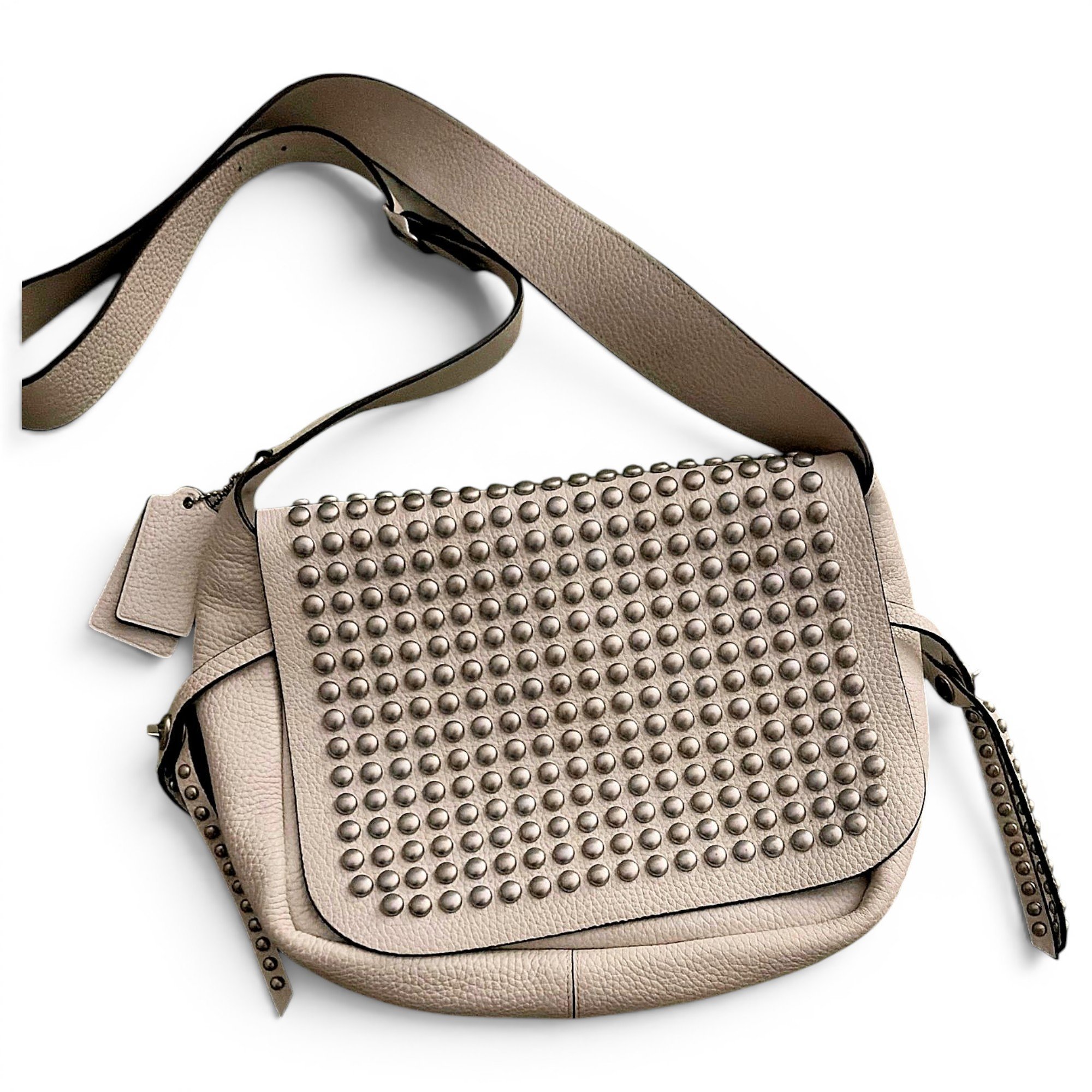 Leather crossbody bag