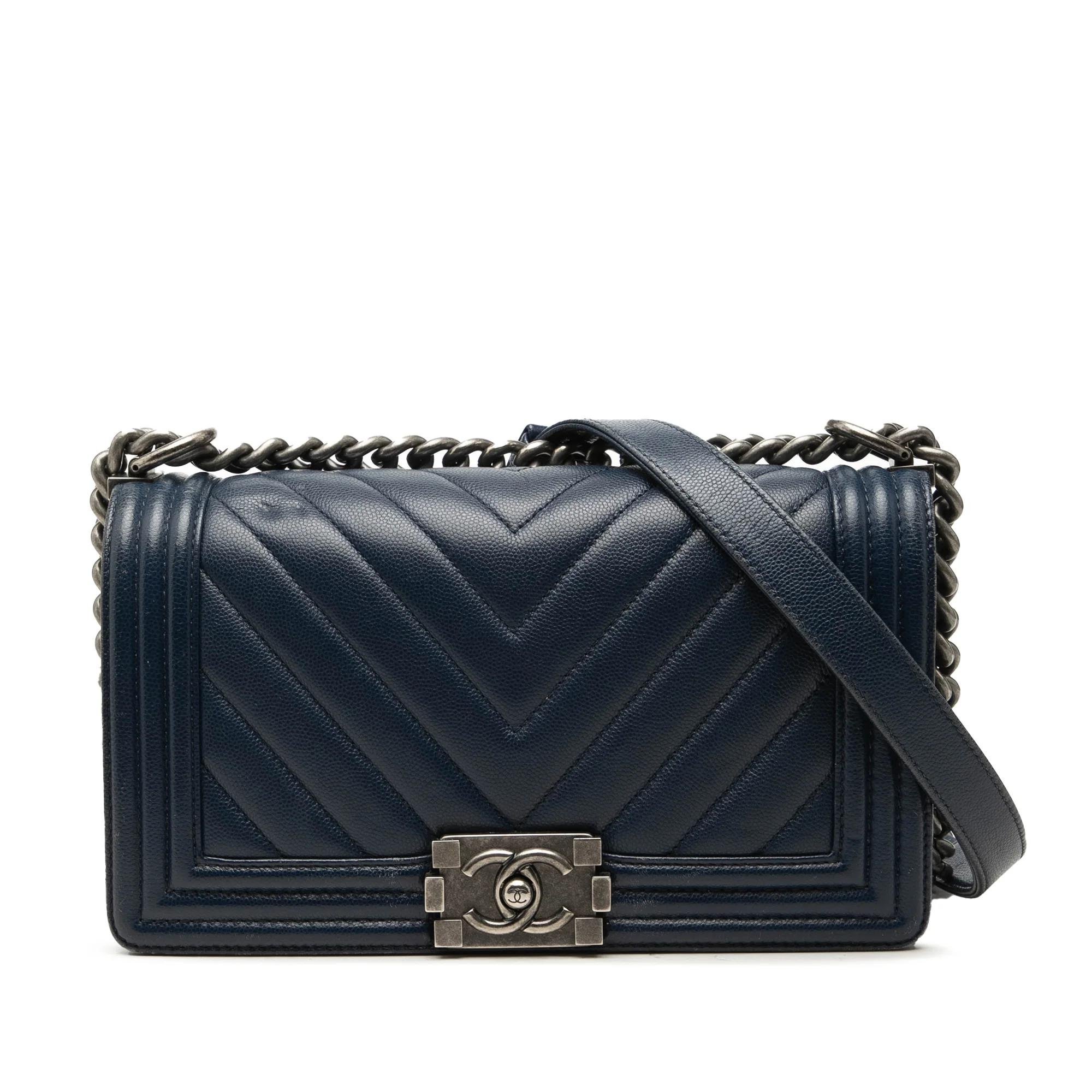 Boy leather crossbody bag