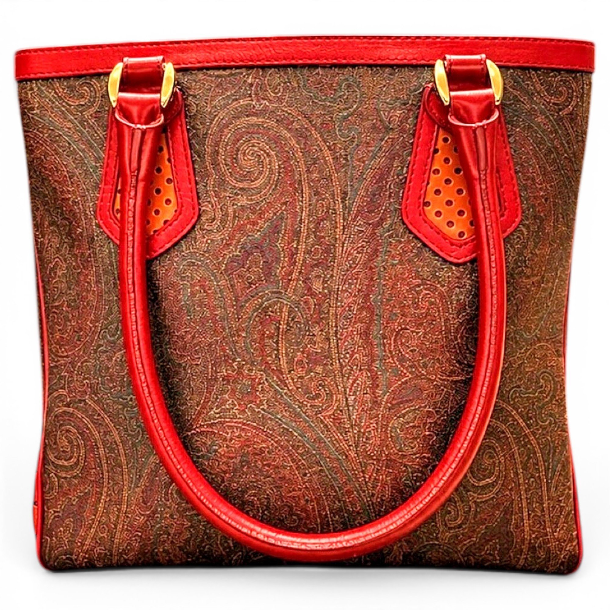 Leather tote