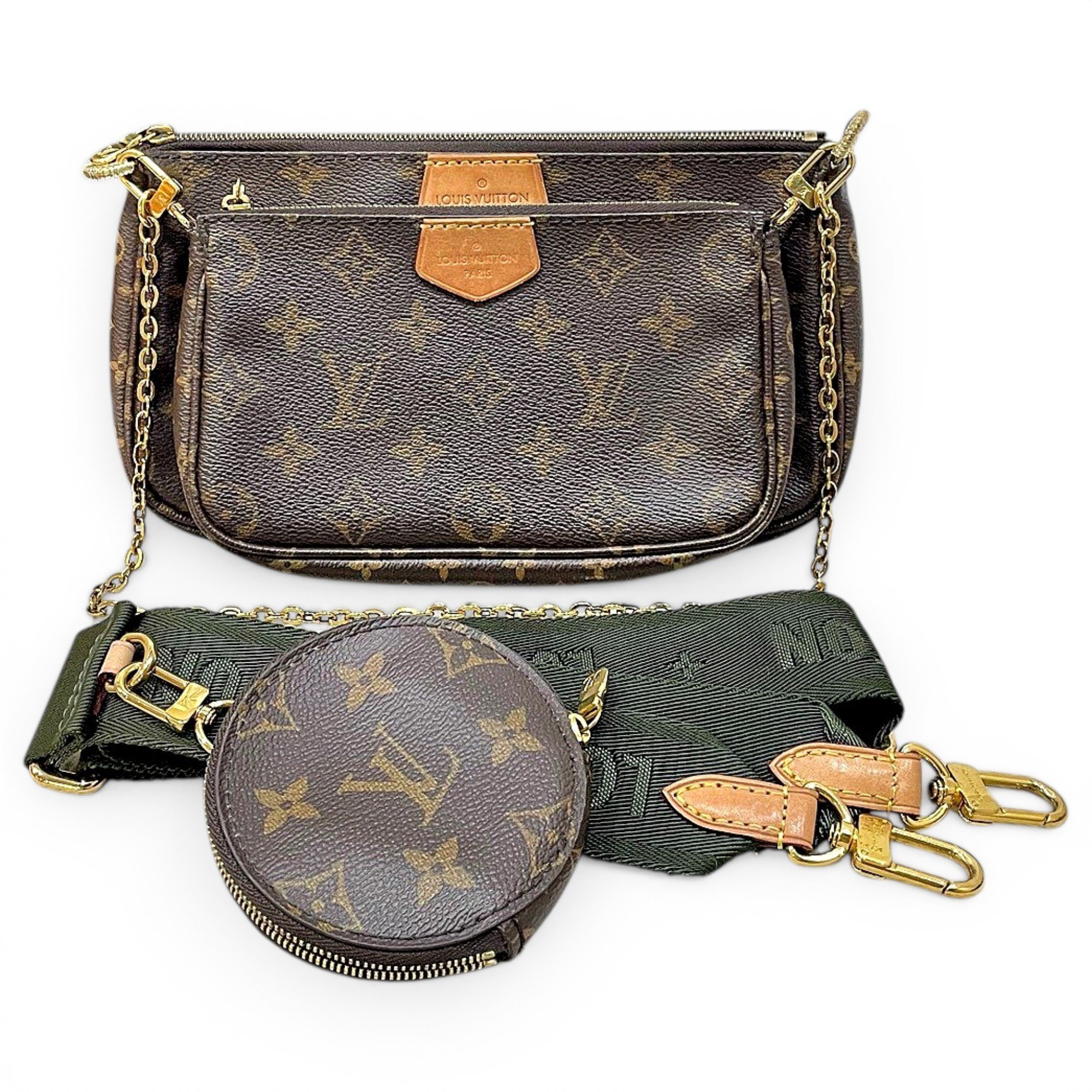 Multi Pochette Accessoires leather handbag