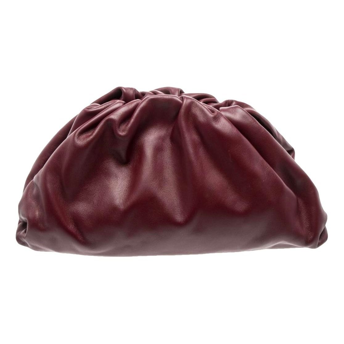 Pouch leather handbag
