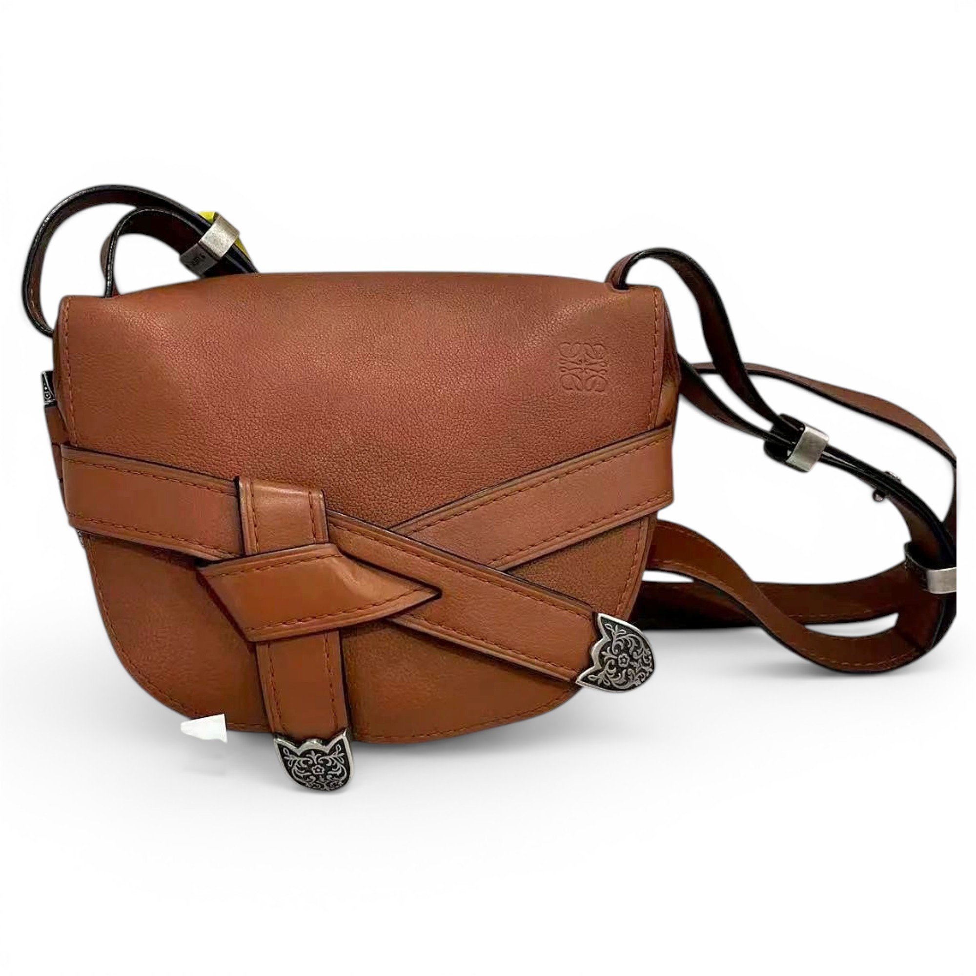 Gate leather handbag