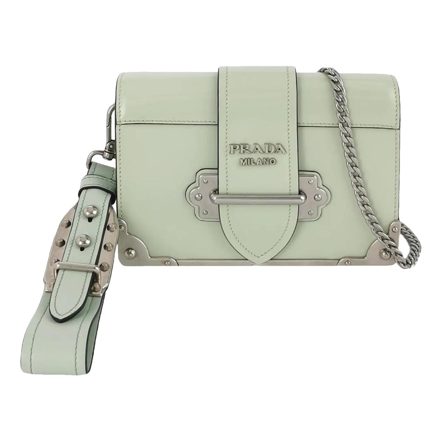 Cahier leather crossbody bag