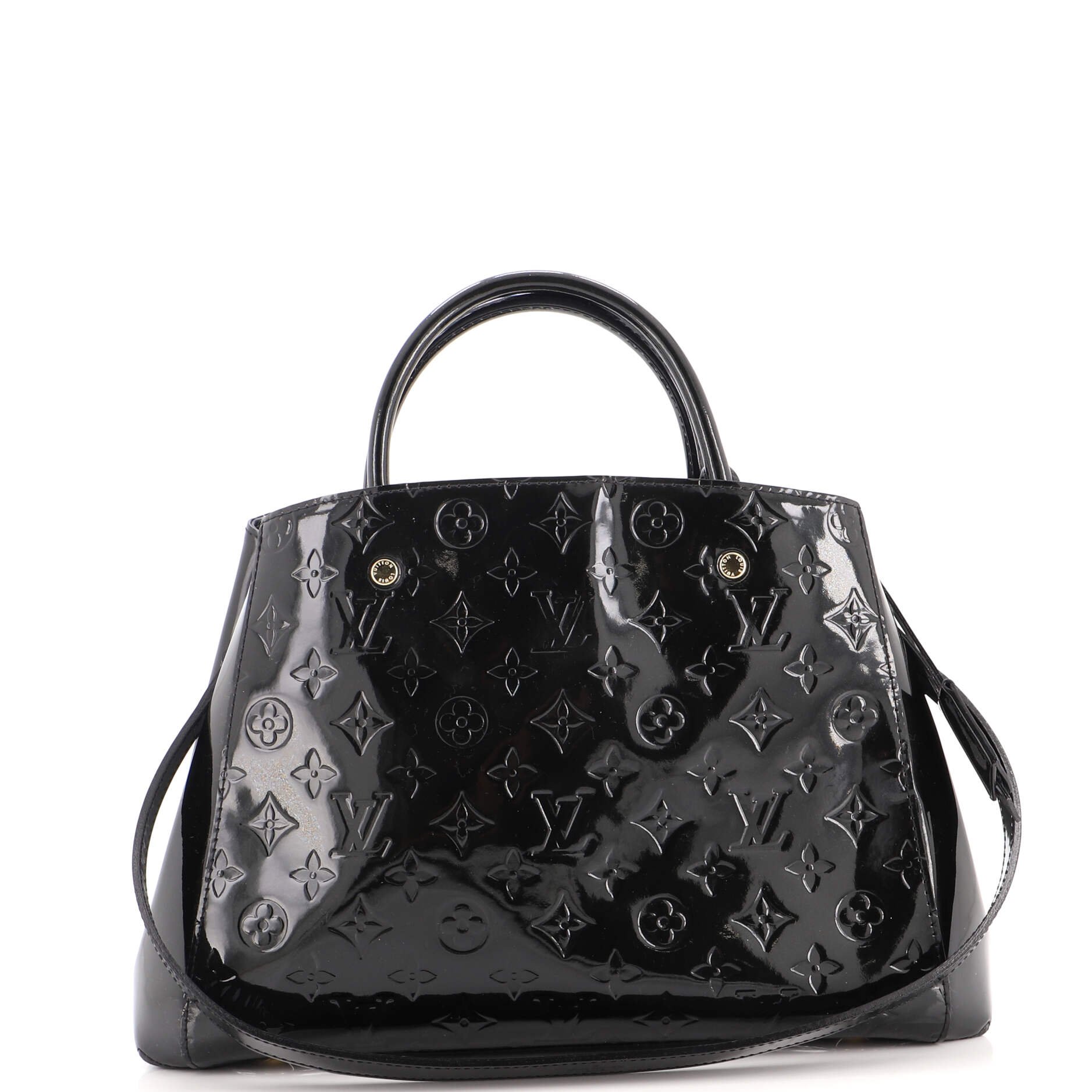 Montaigne Handbag Monogram Vernis MM