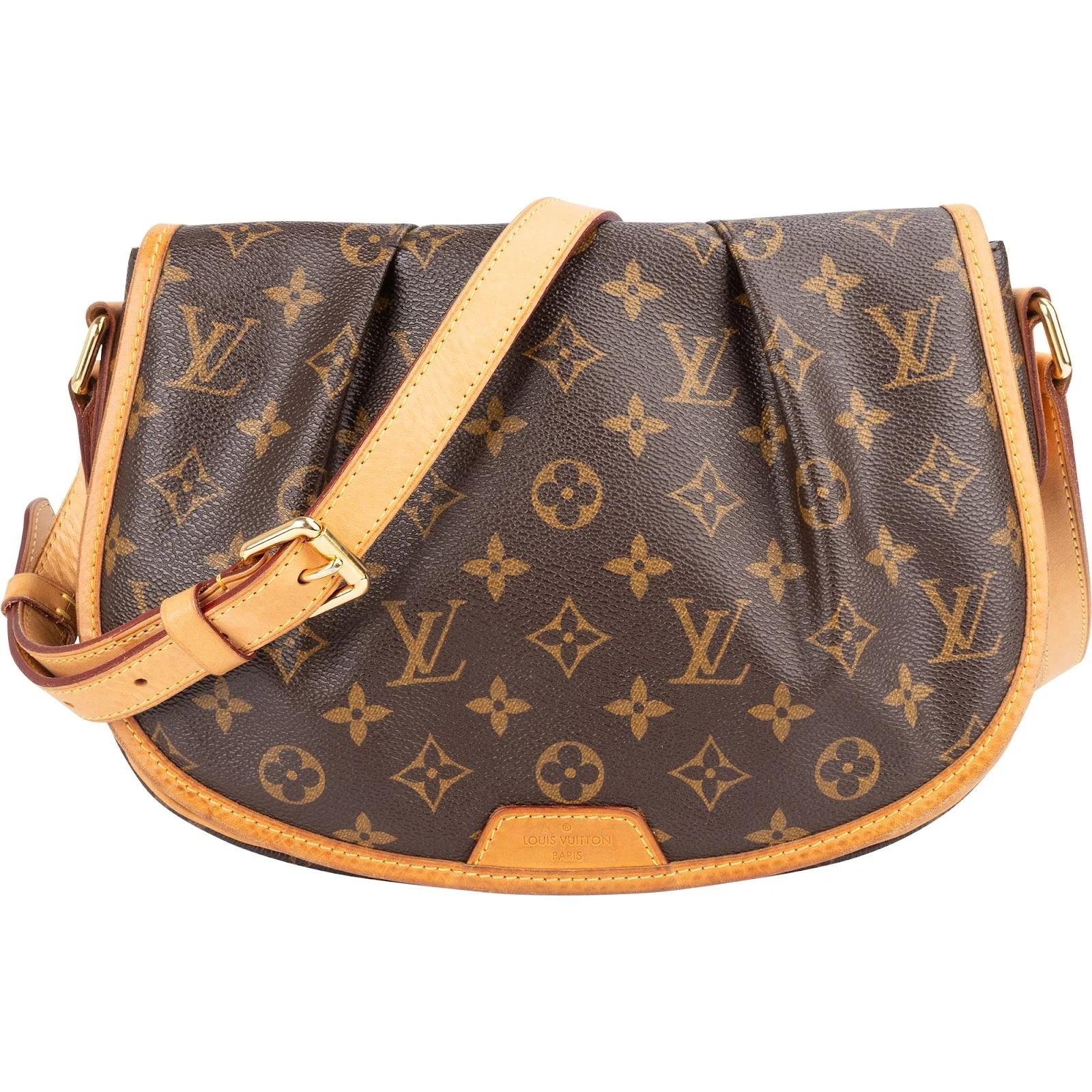 Menilmontant leather crossbody bag