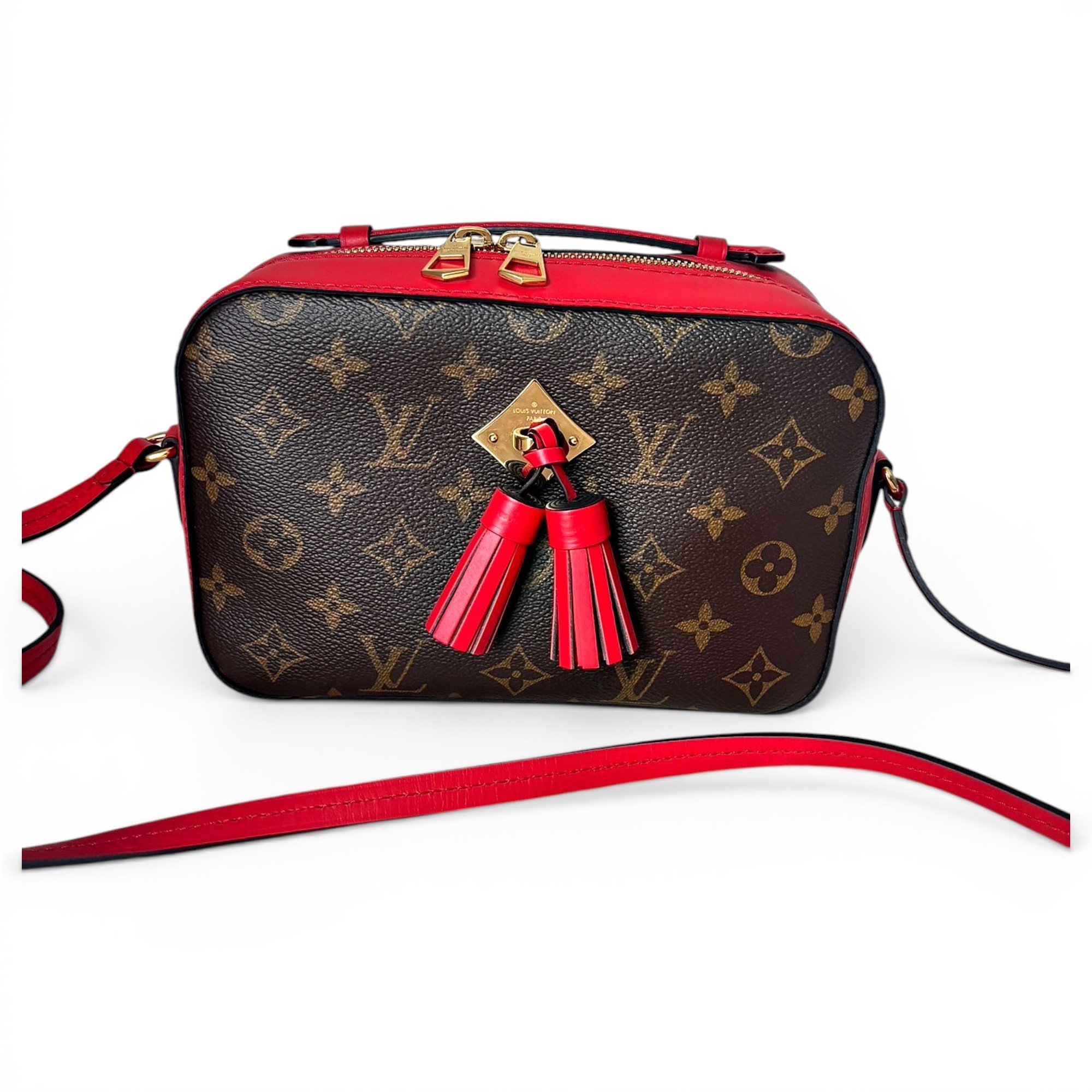 Saintonge leather crossbody bag