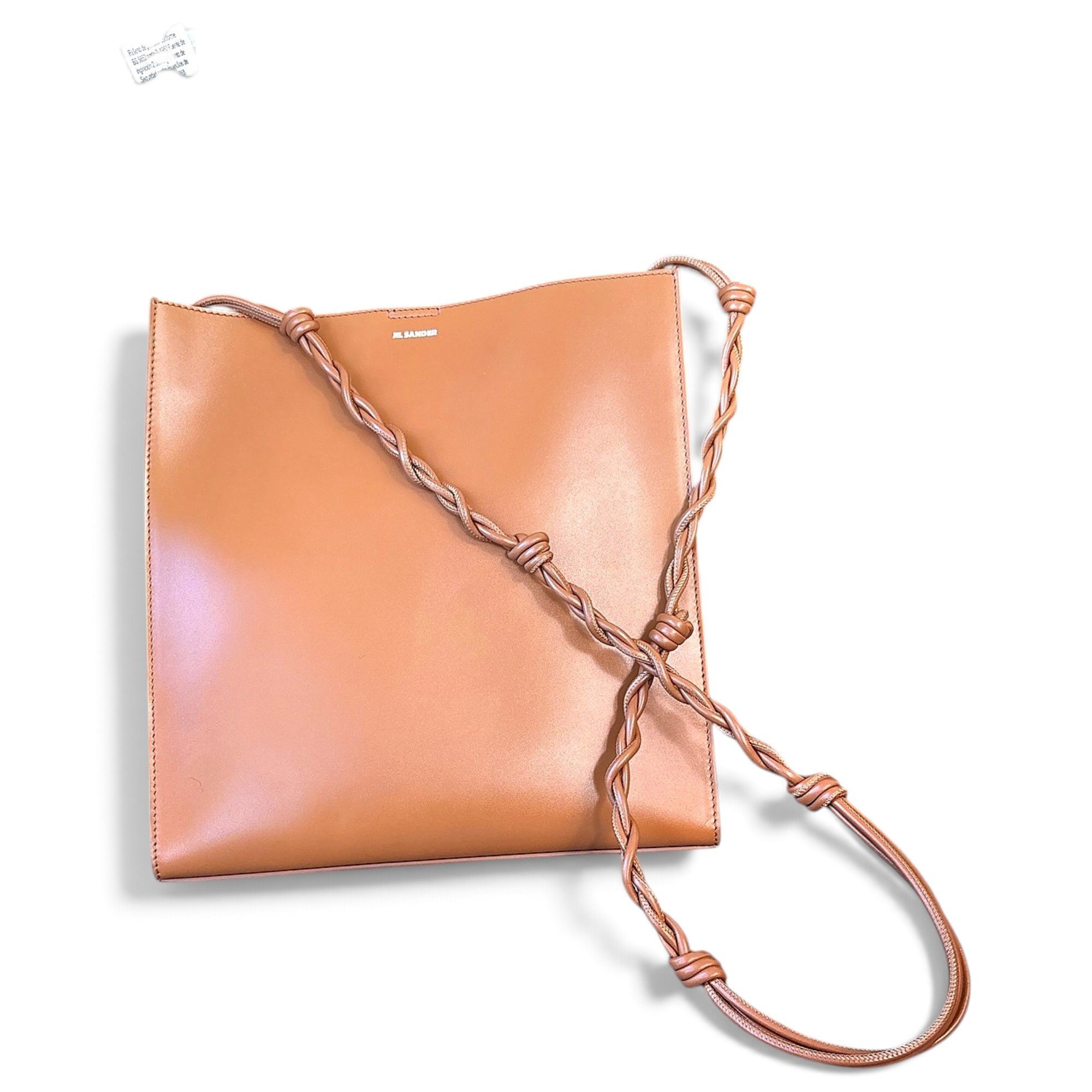 Tangle leather crossbody bag
