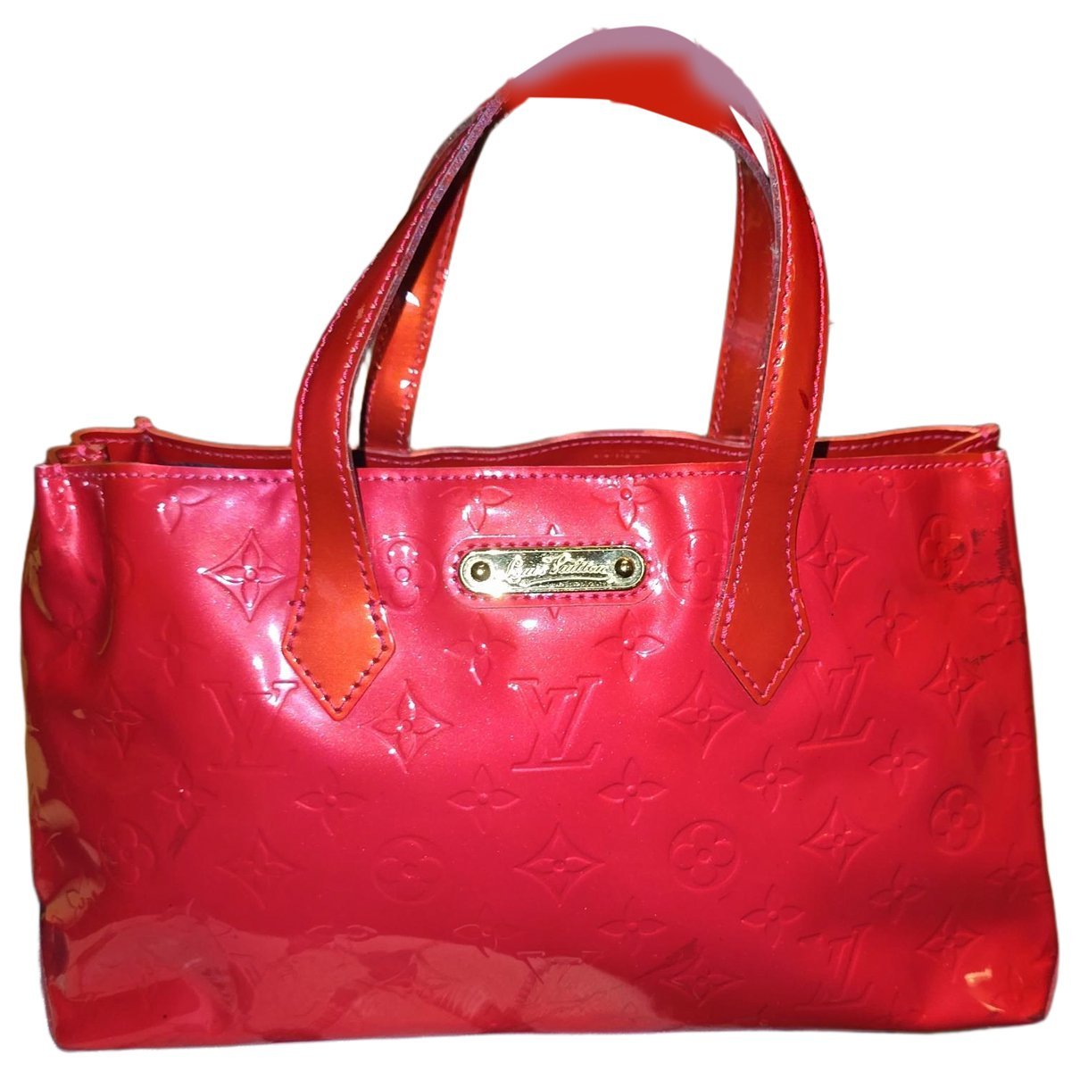 Wilshire patent leather handbag