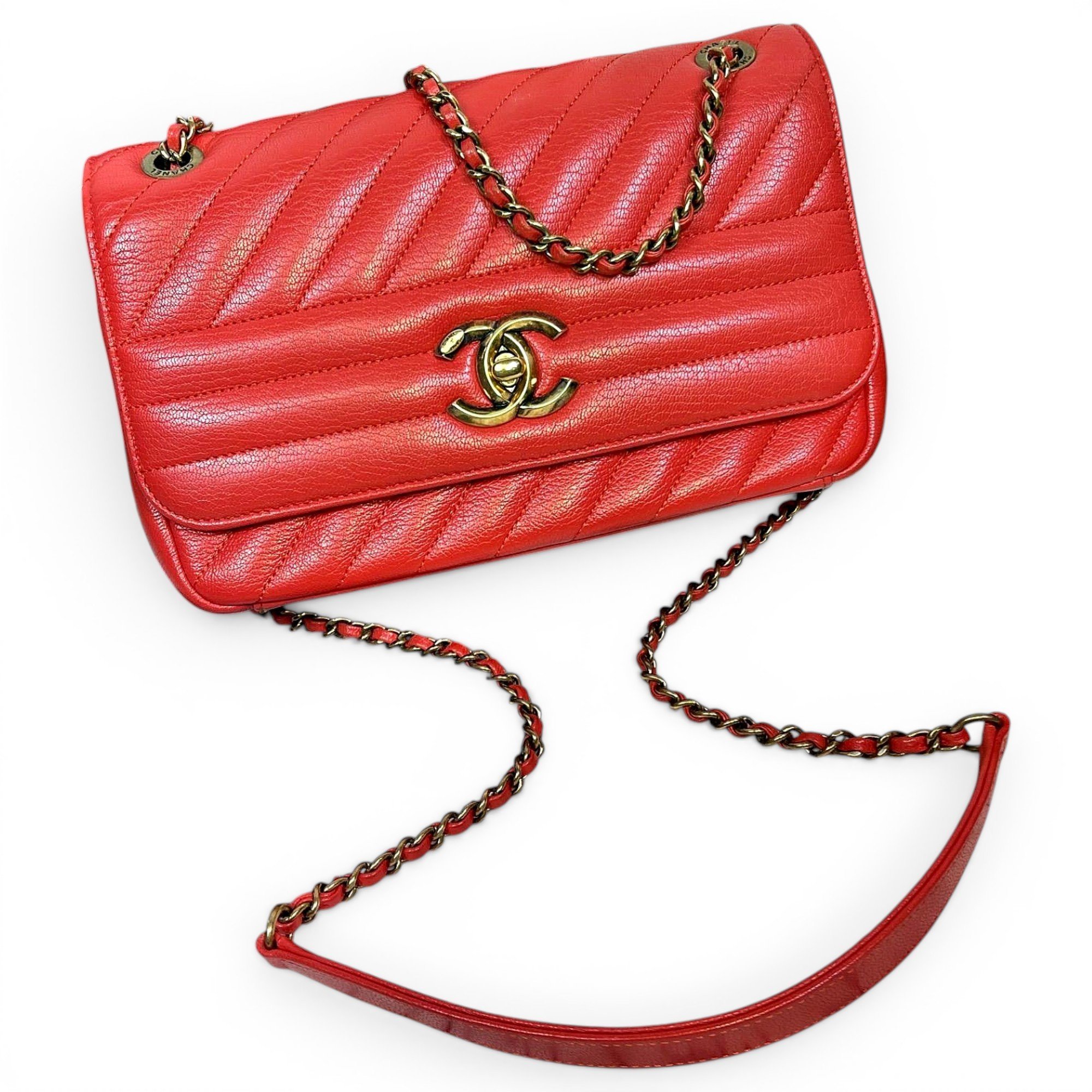 Mademoiselle leather handbag