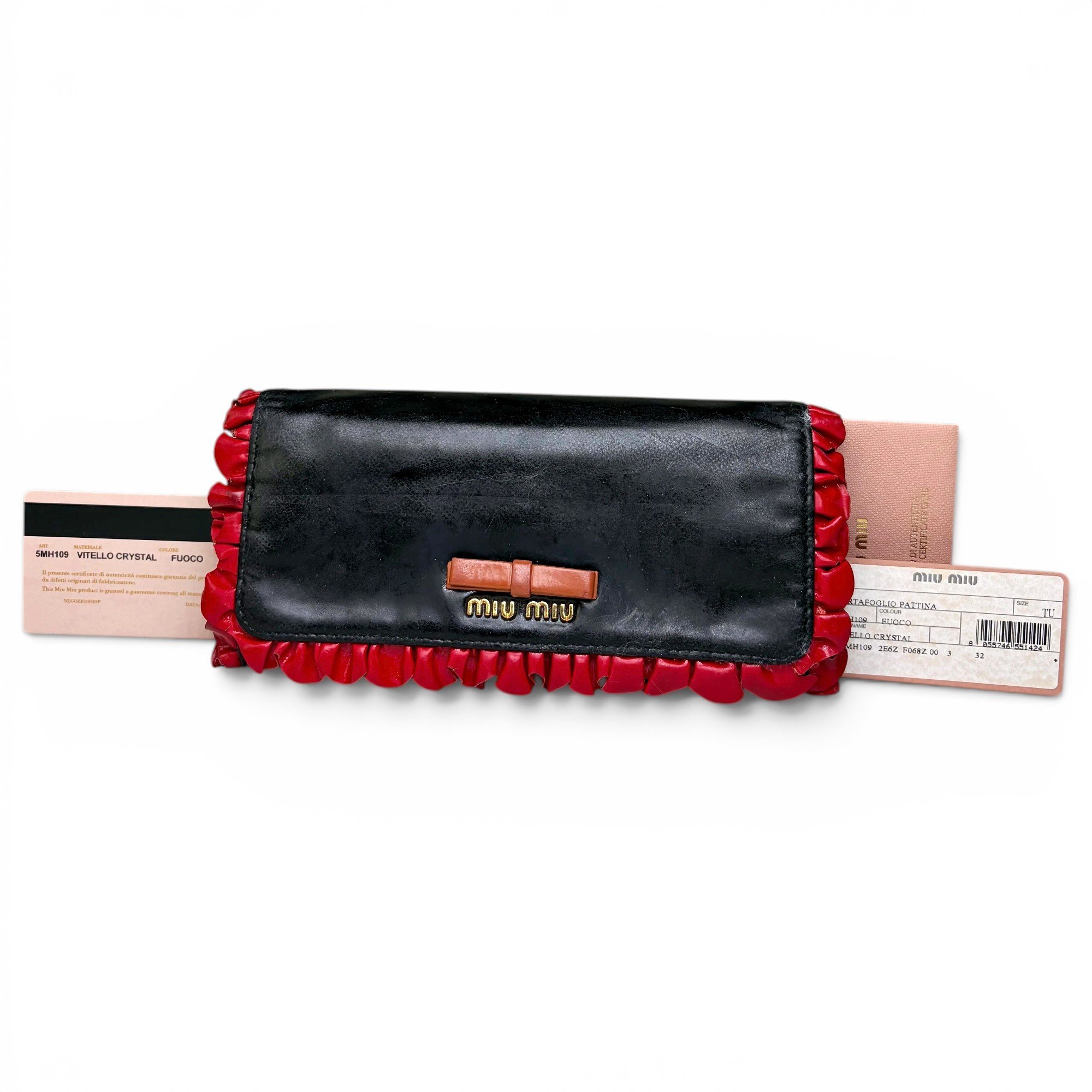 Vitello patent leather mini bag