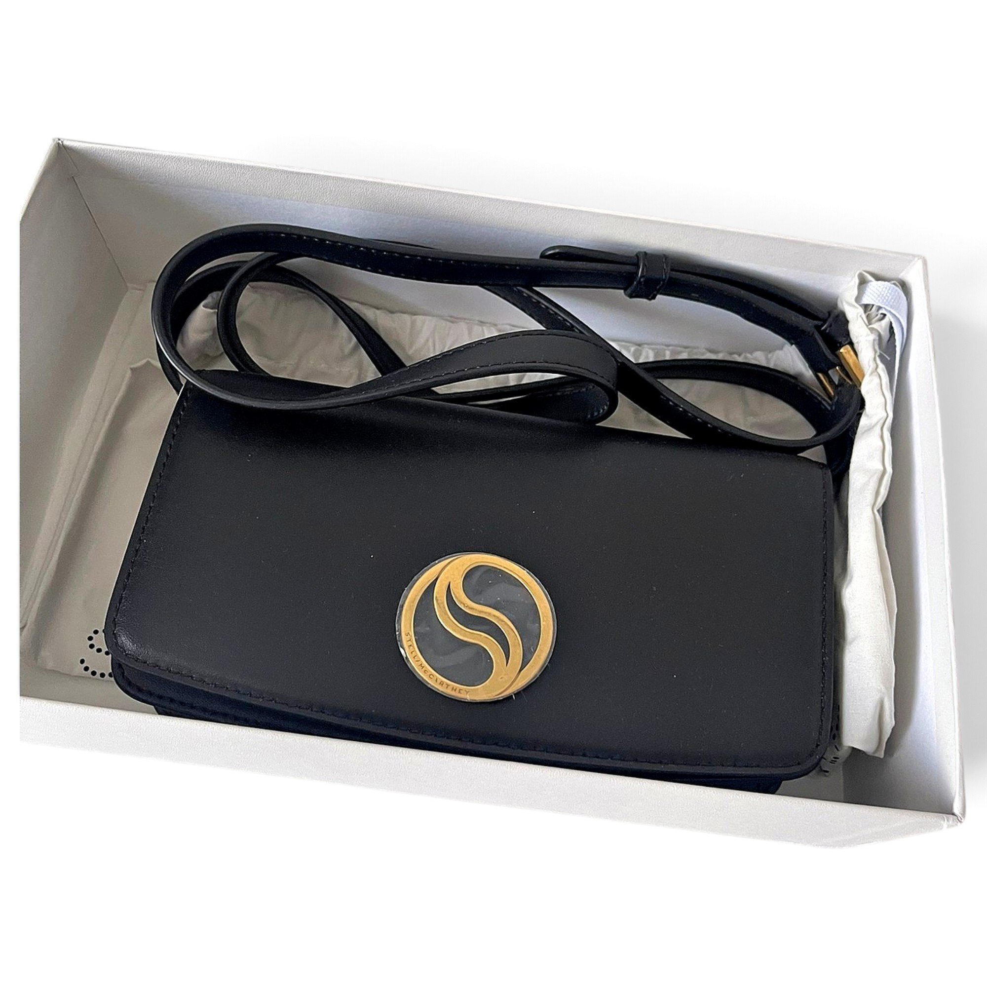 Vegan leather crossbody bag