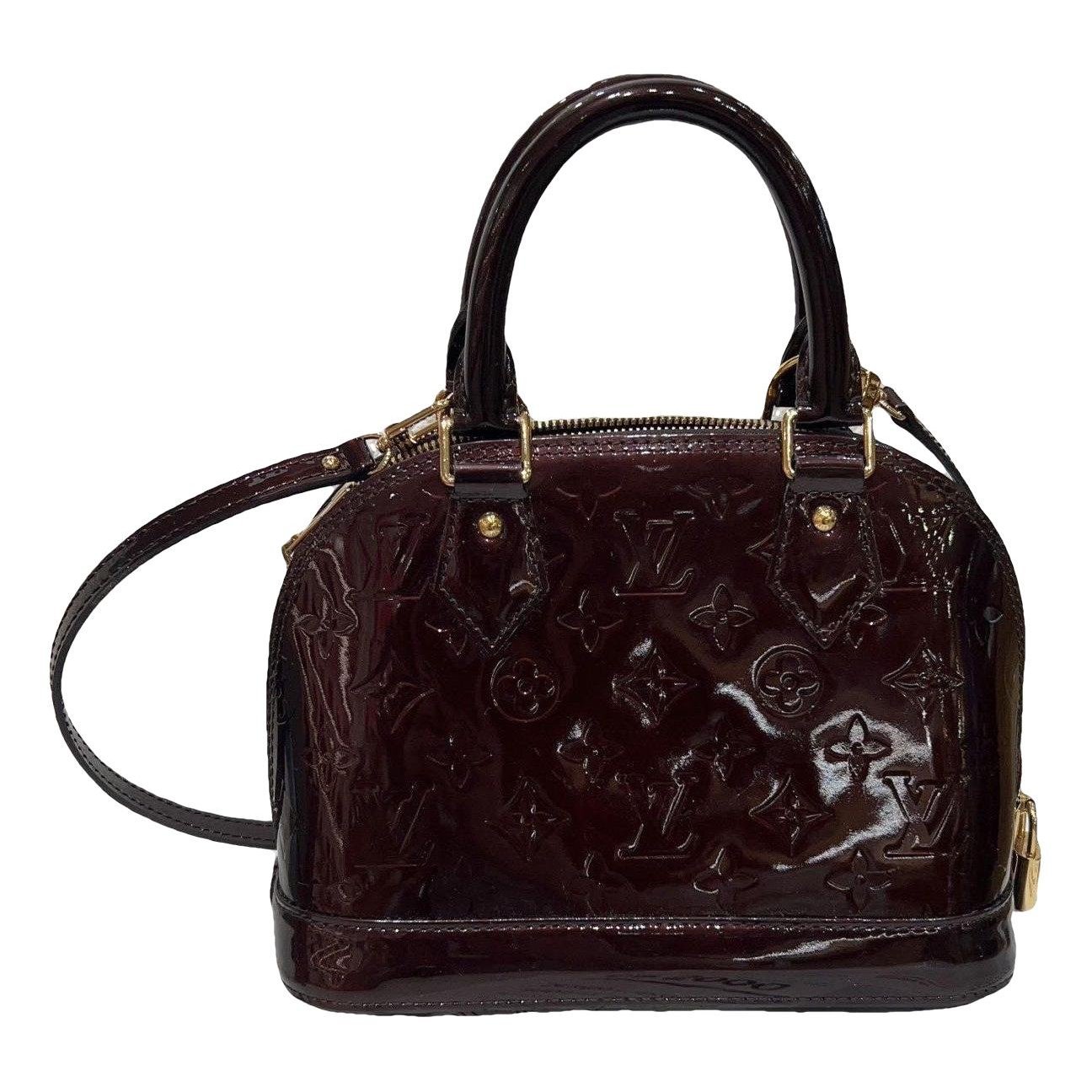 Alma BB patent leather handbag