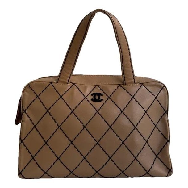 Bowling Bag leather handbag