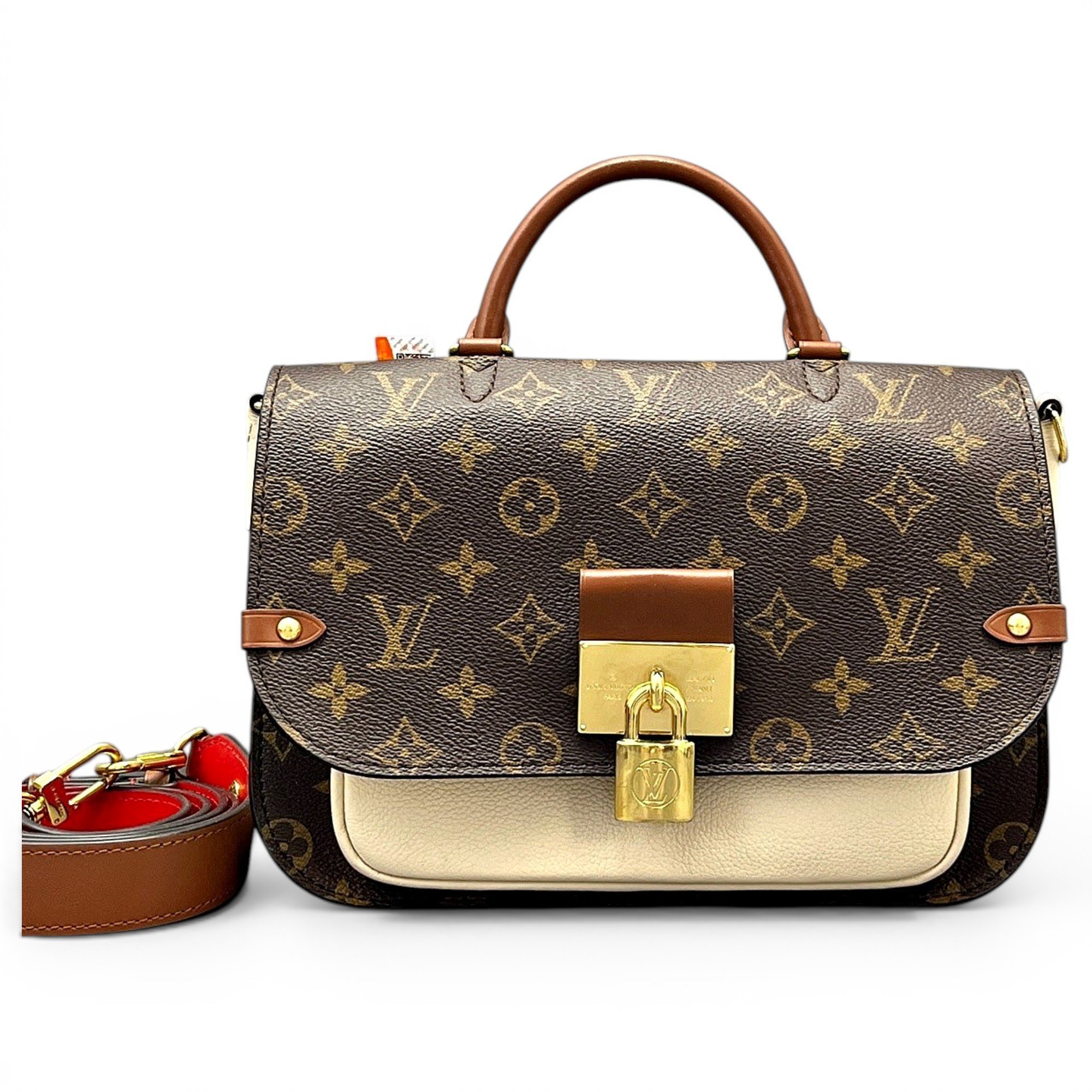 Metis leather satchel