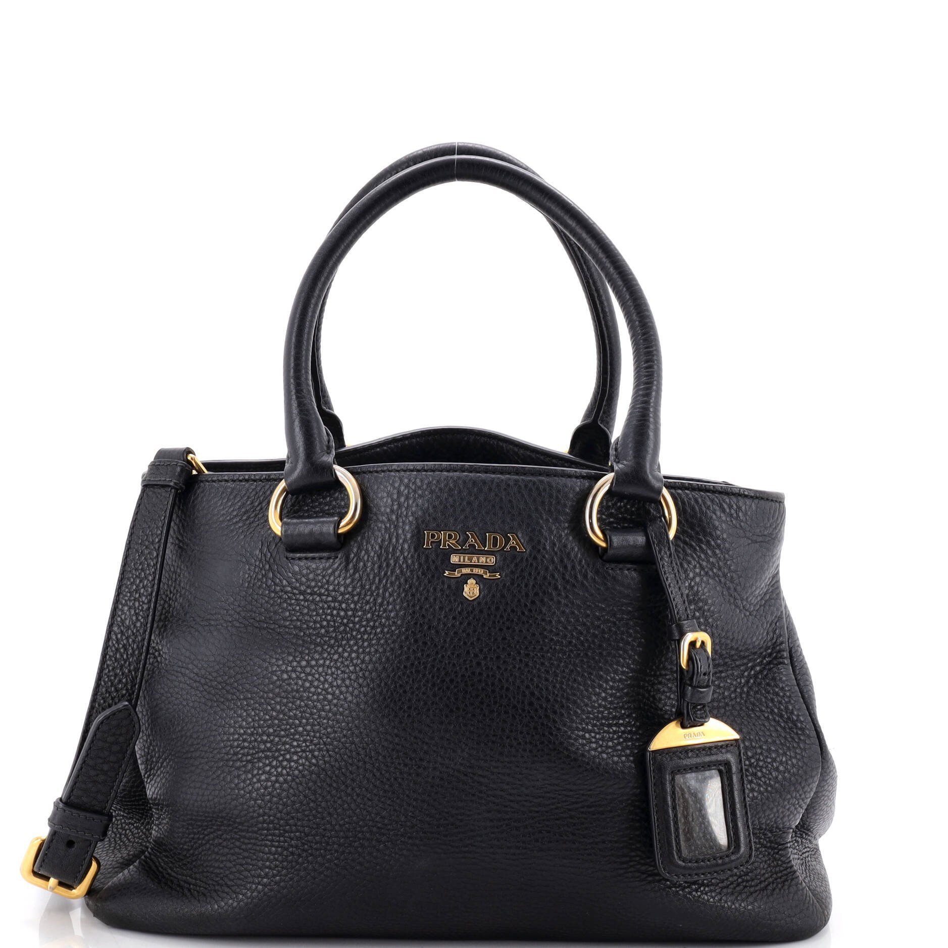 Leather tote