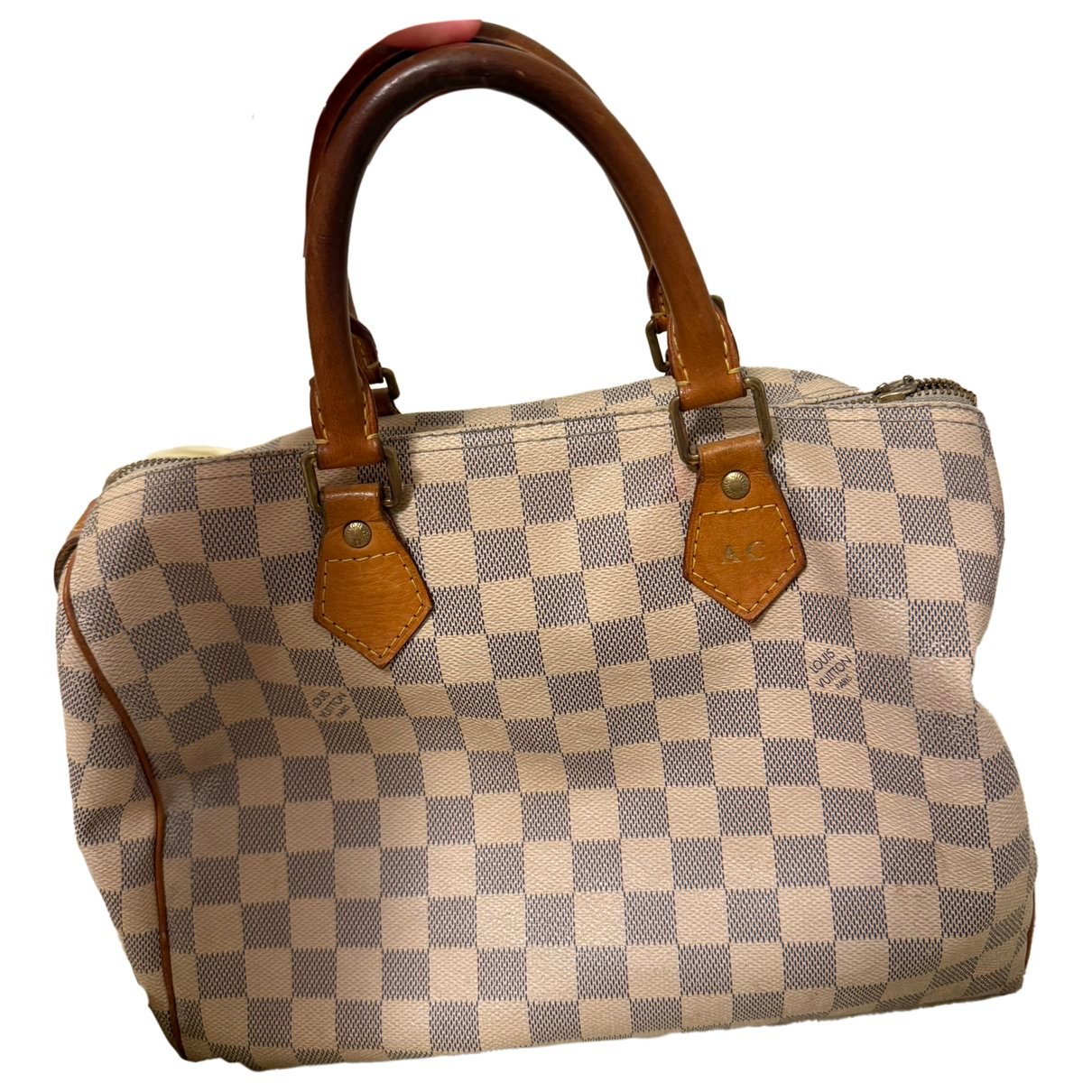 Speedy leather handbag