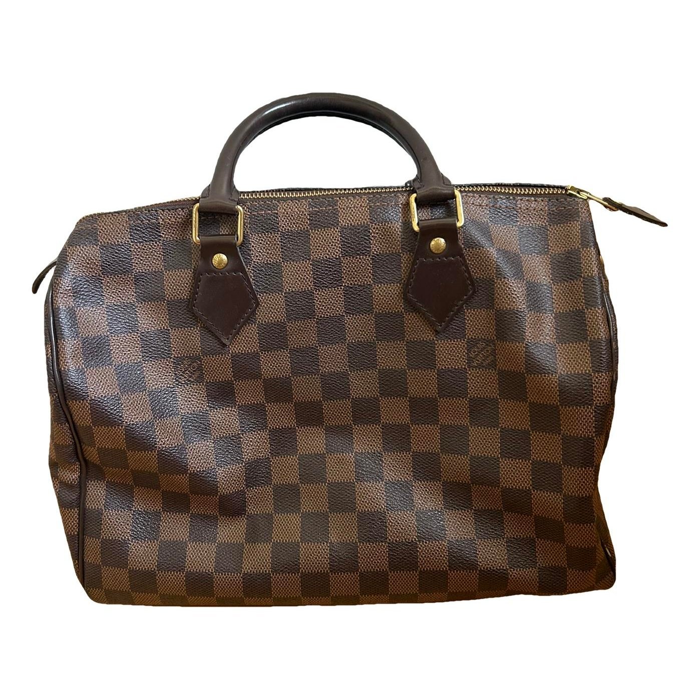 Speedy leather handbag