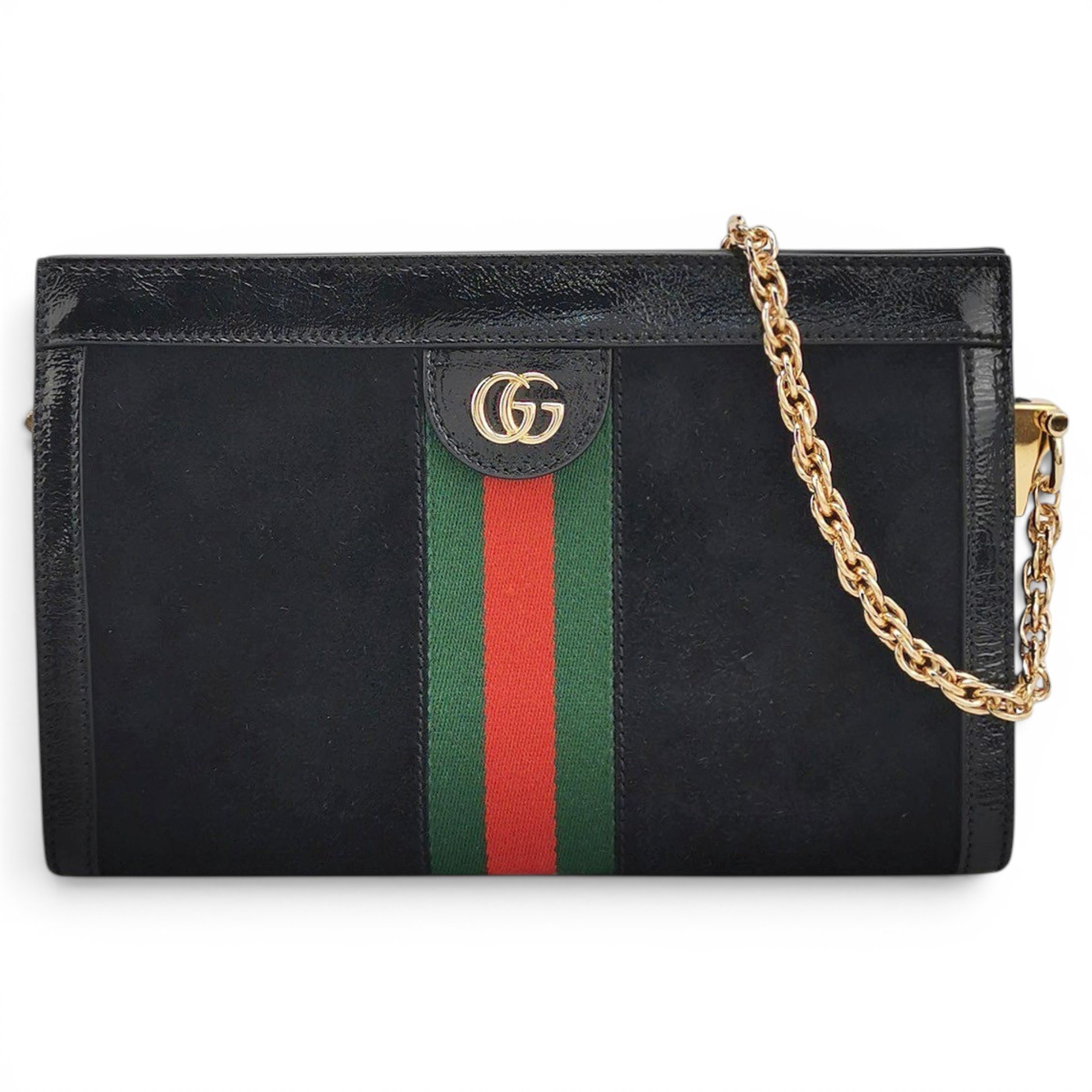 Ophidia Chain leather handbag