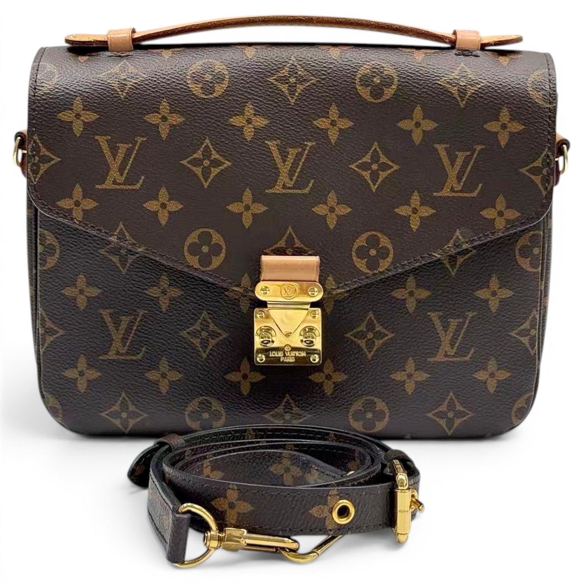 Metis leather crossbody bag