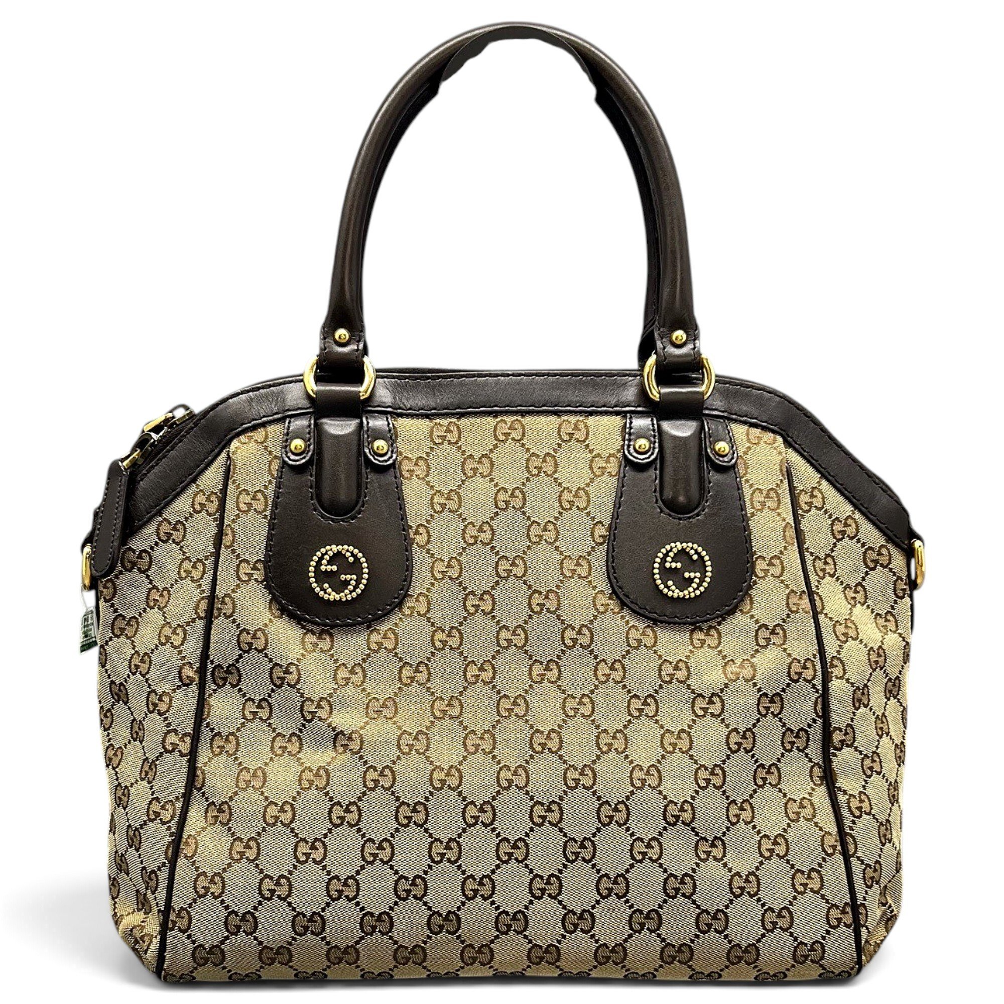 Leather satchel
