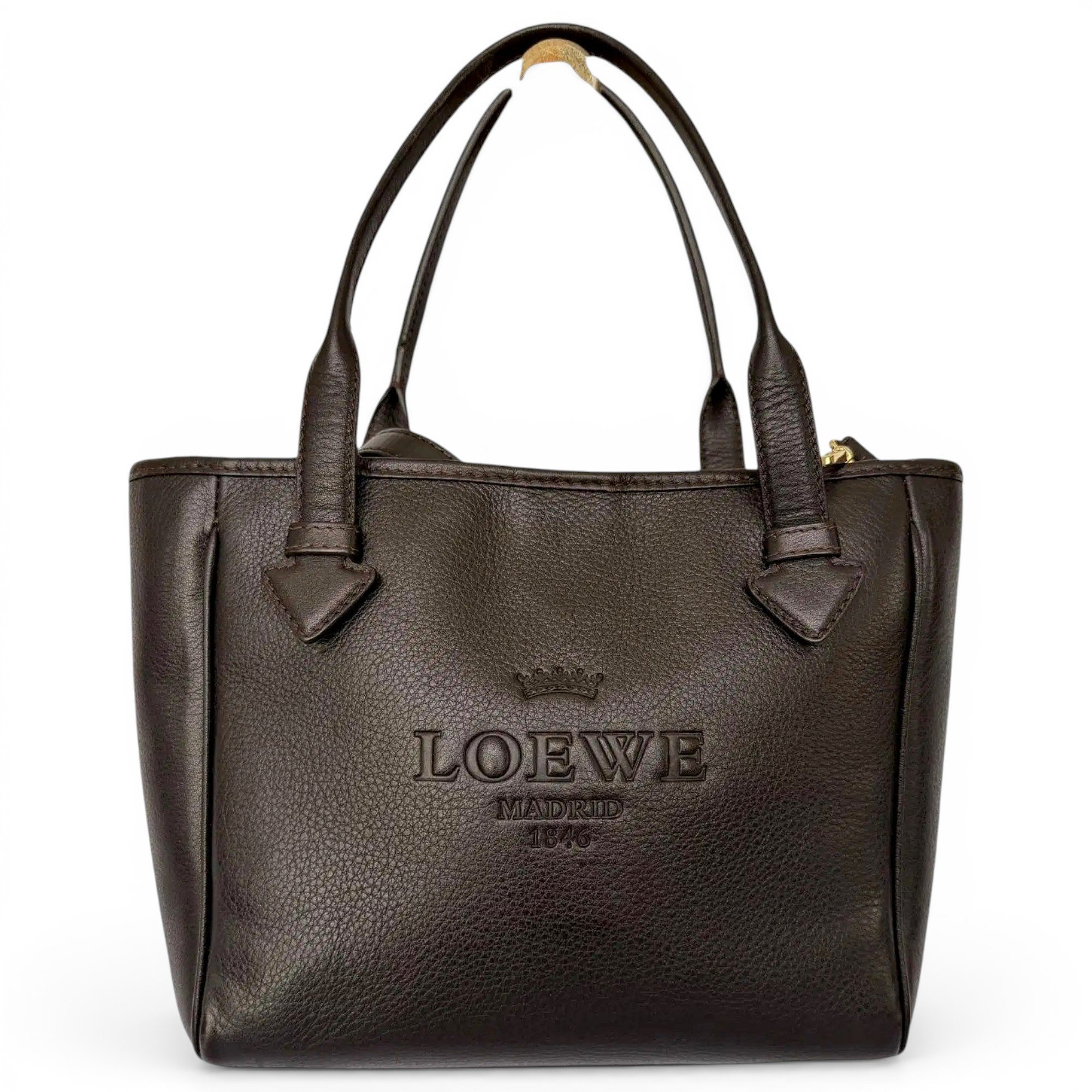 Leather crossbody bag