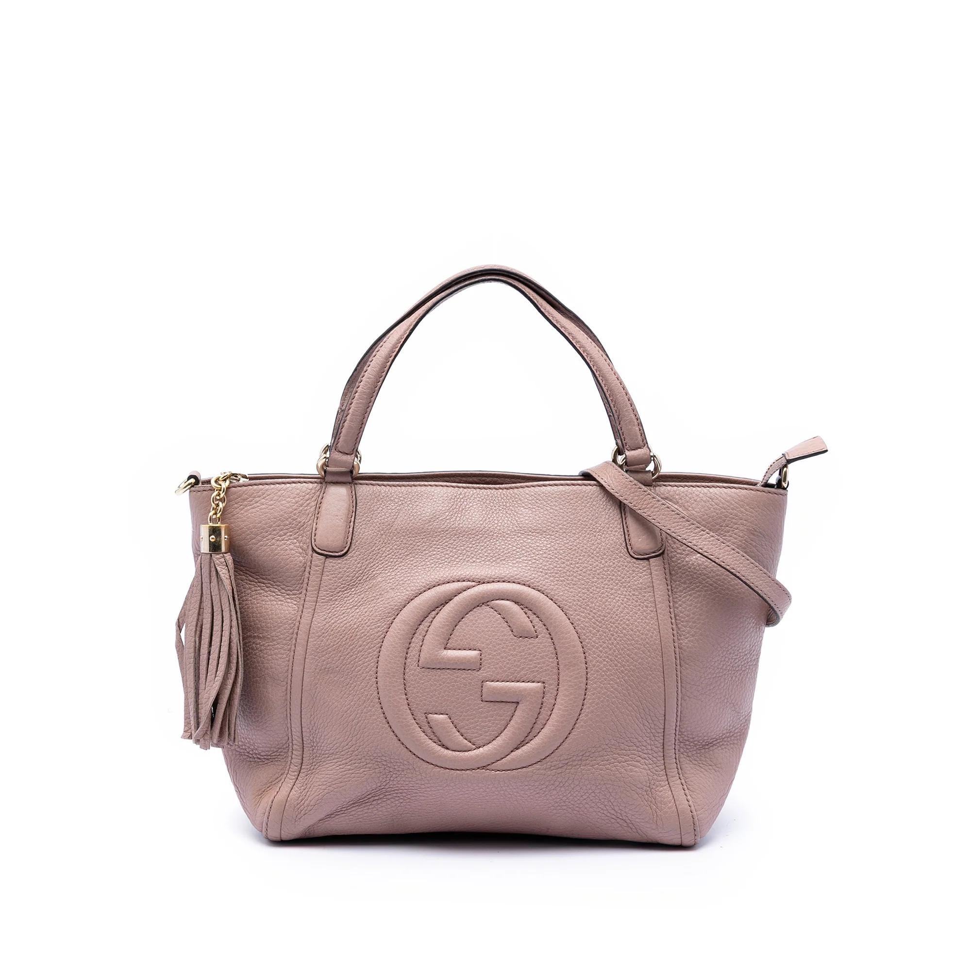 Soho pony-style calfskin satchel