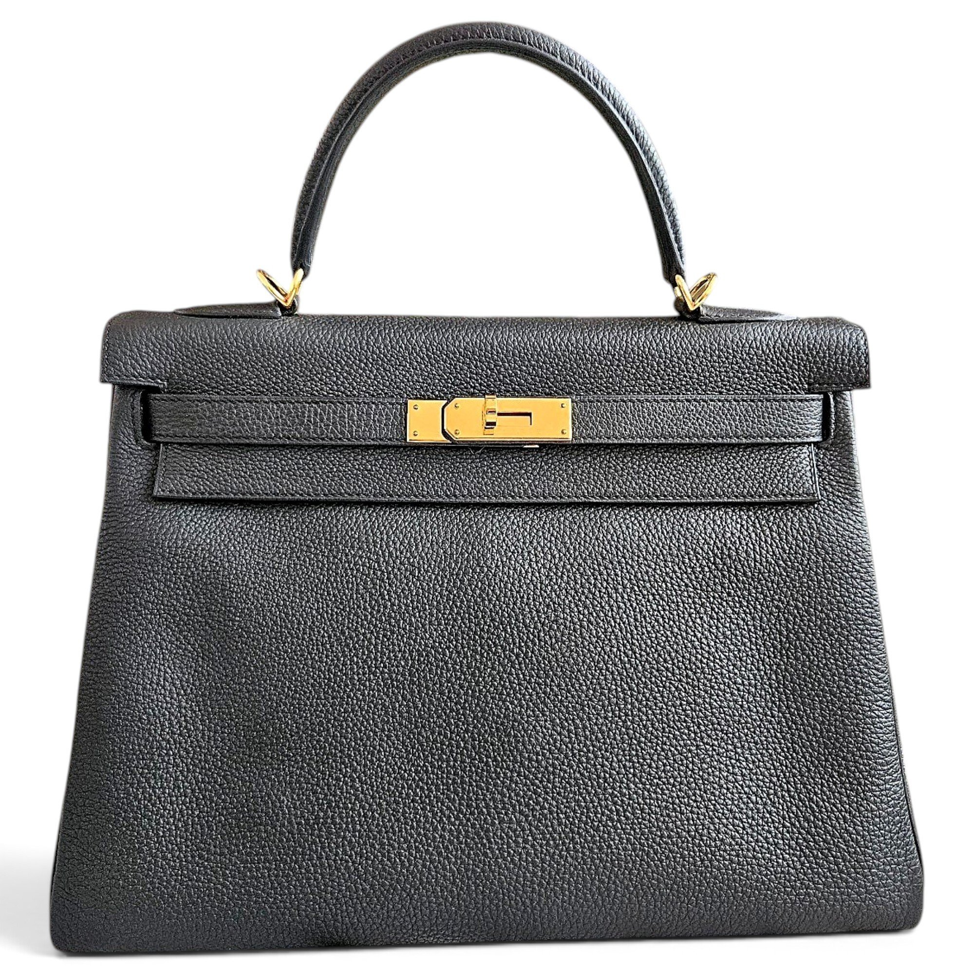 Kelly 32 leather handbag