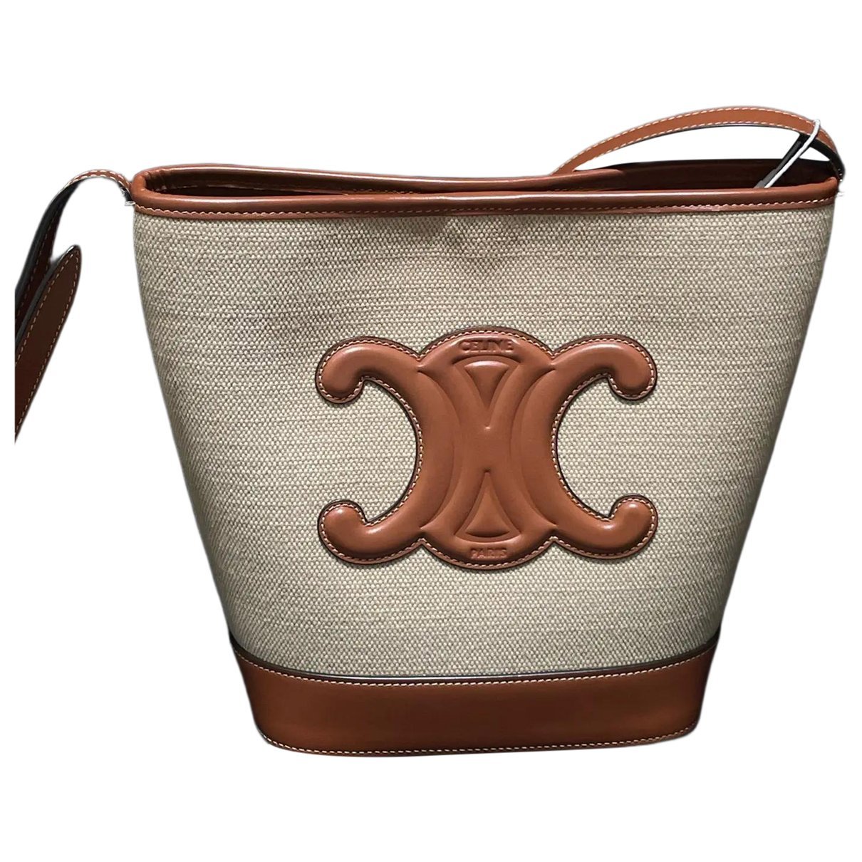 SAC SEAU leather handbag