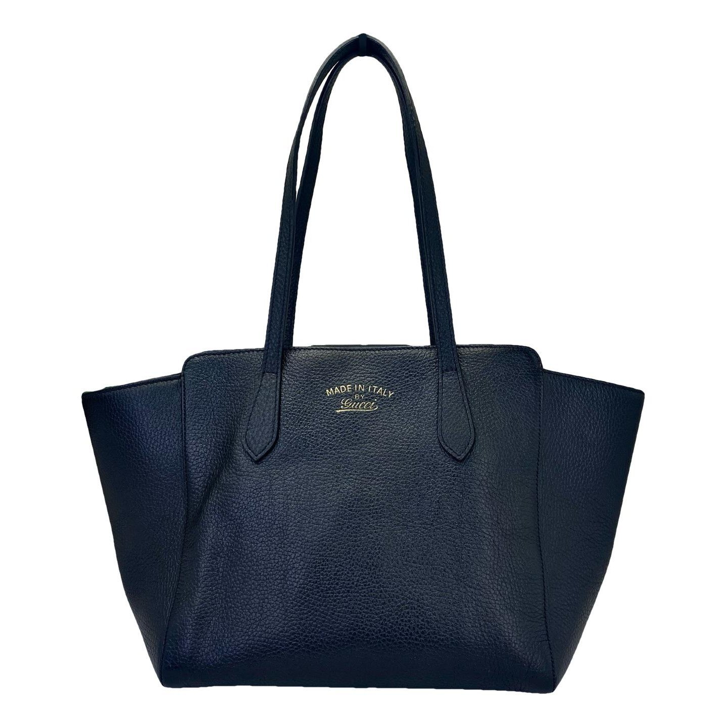 Swing leather handbag
