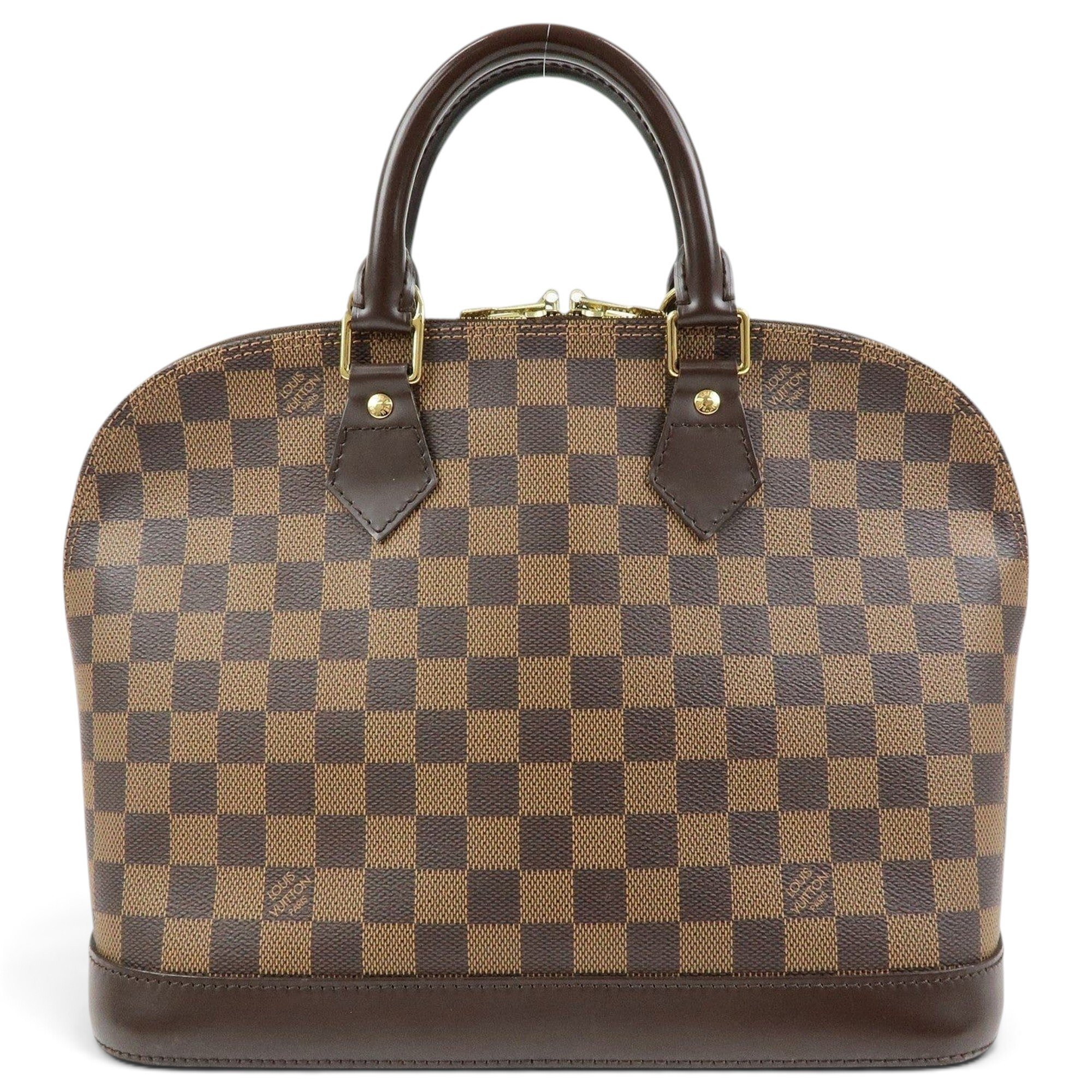 Louis Vuitton Alma leather handbag