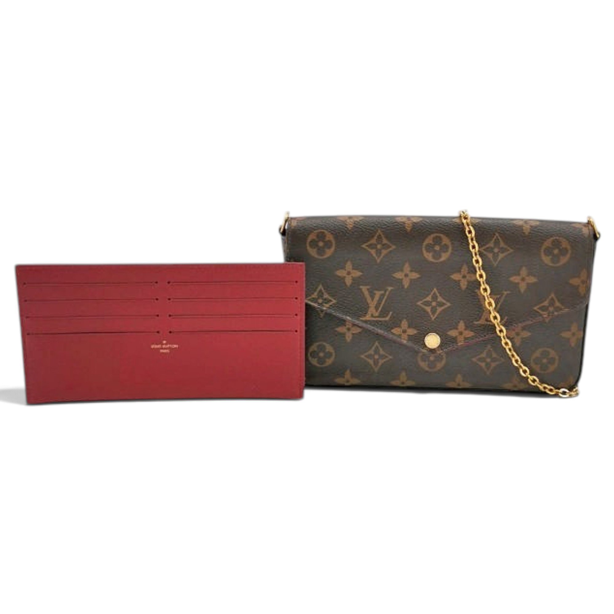 Félicie leather crossbody bag