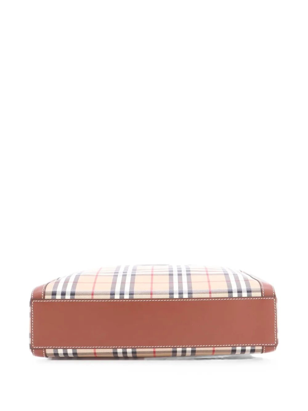 Convertible Vintage Check Coated Canvas Medium tote bag